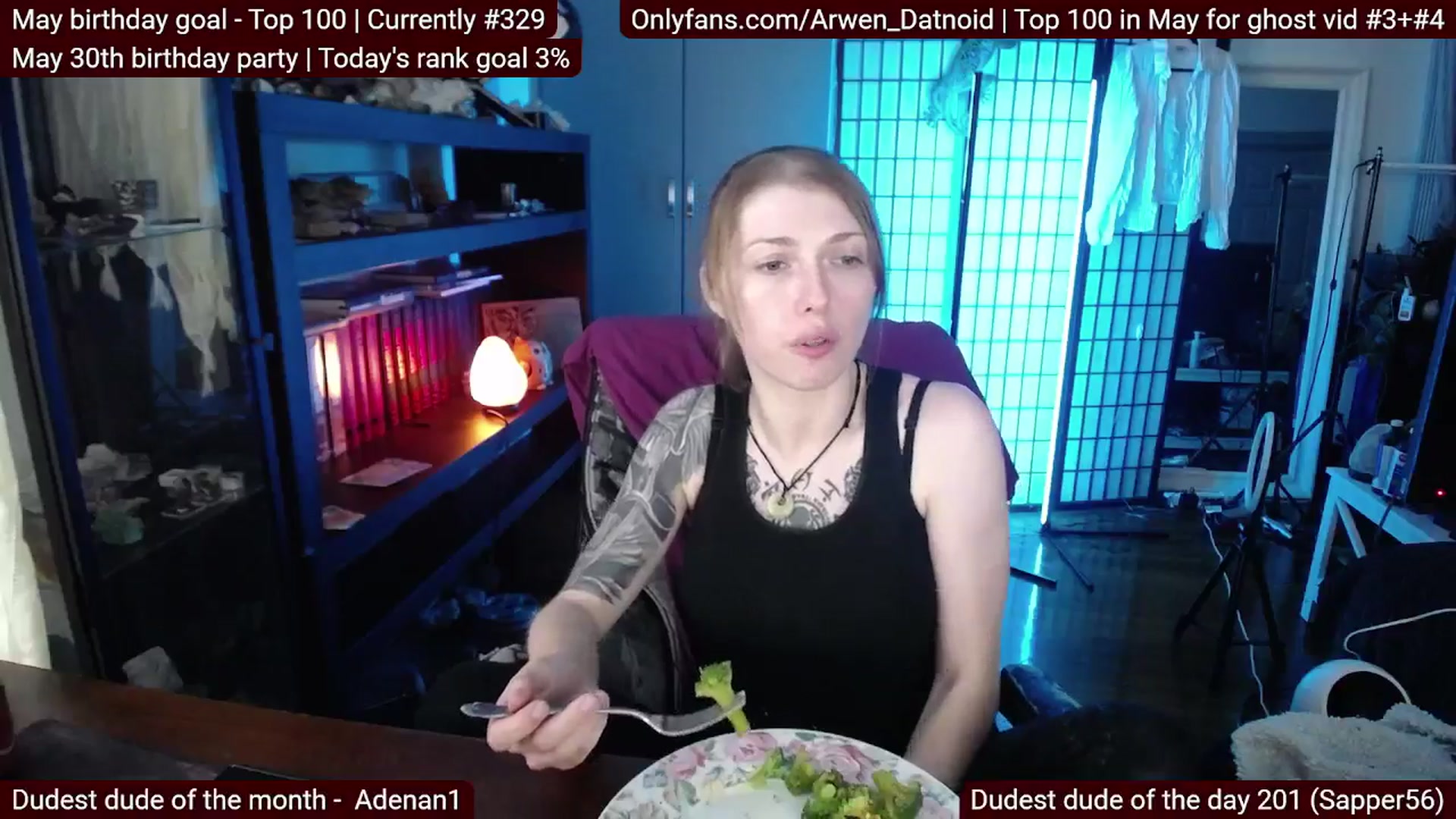 Gallery image thumbnail from Arwen_Datnoid's myfreecams stream on, 05/13/2025, 03:05 image 9 of 20