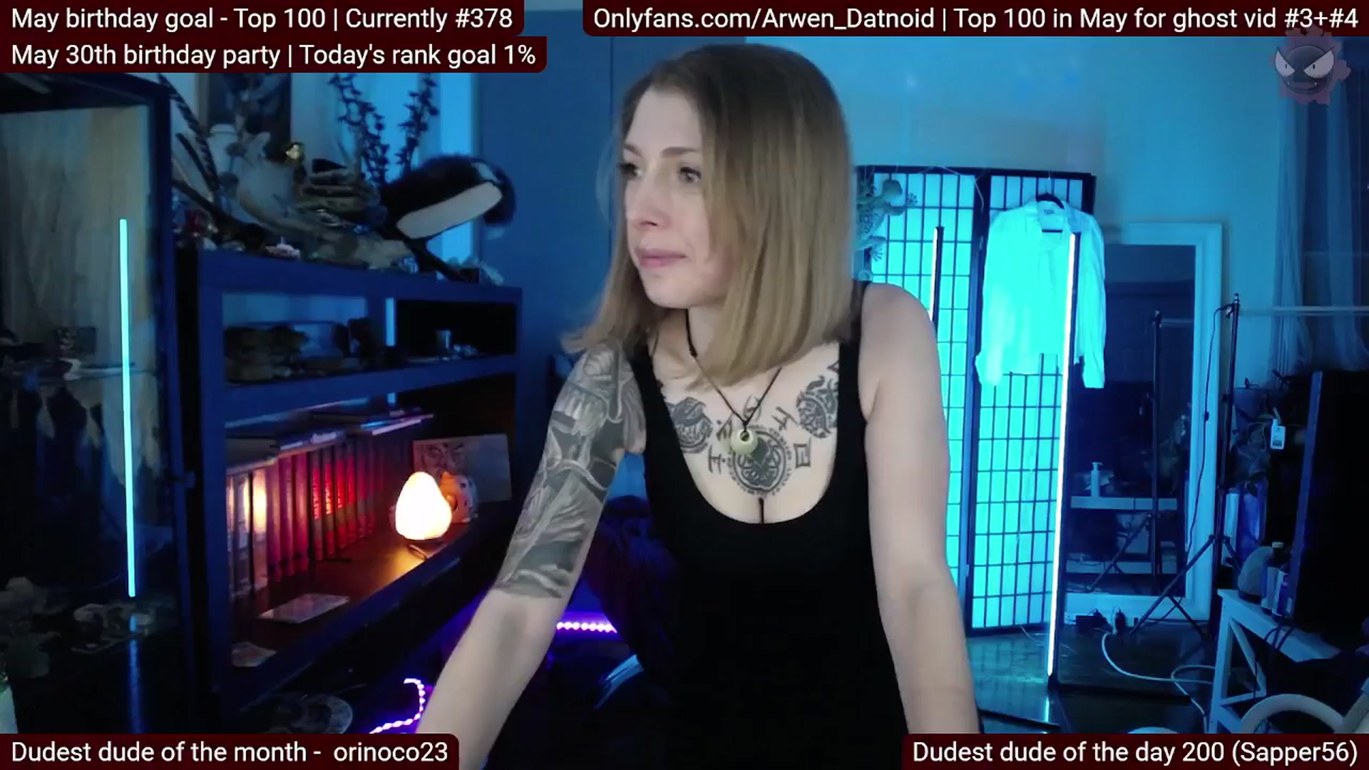 Gallery image thumbnail from Arwen_Datnoid's myfreecams stream on, 05/18/2025, 06:43 image 4 of 20