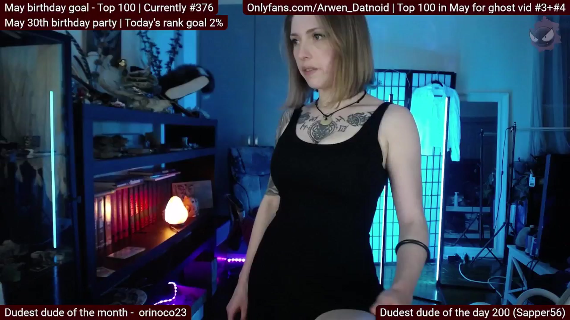 Gallery image thumbnail from Arwen_Datnoid's myfreecams stream on, 05/18/2025, 06:43 image 5 of 20