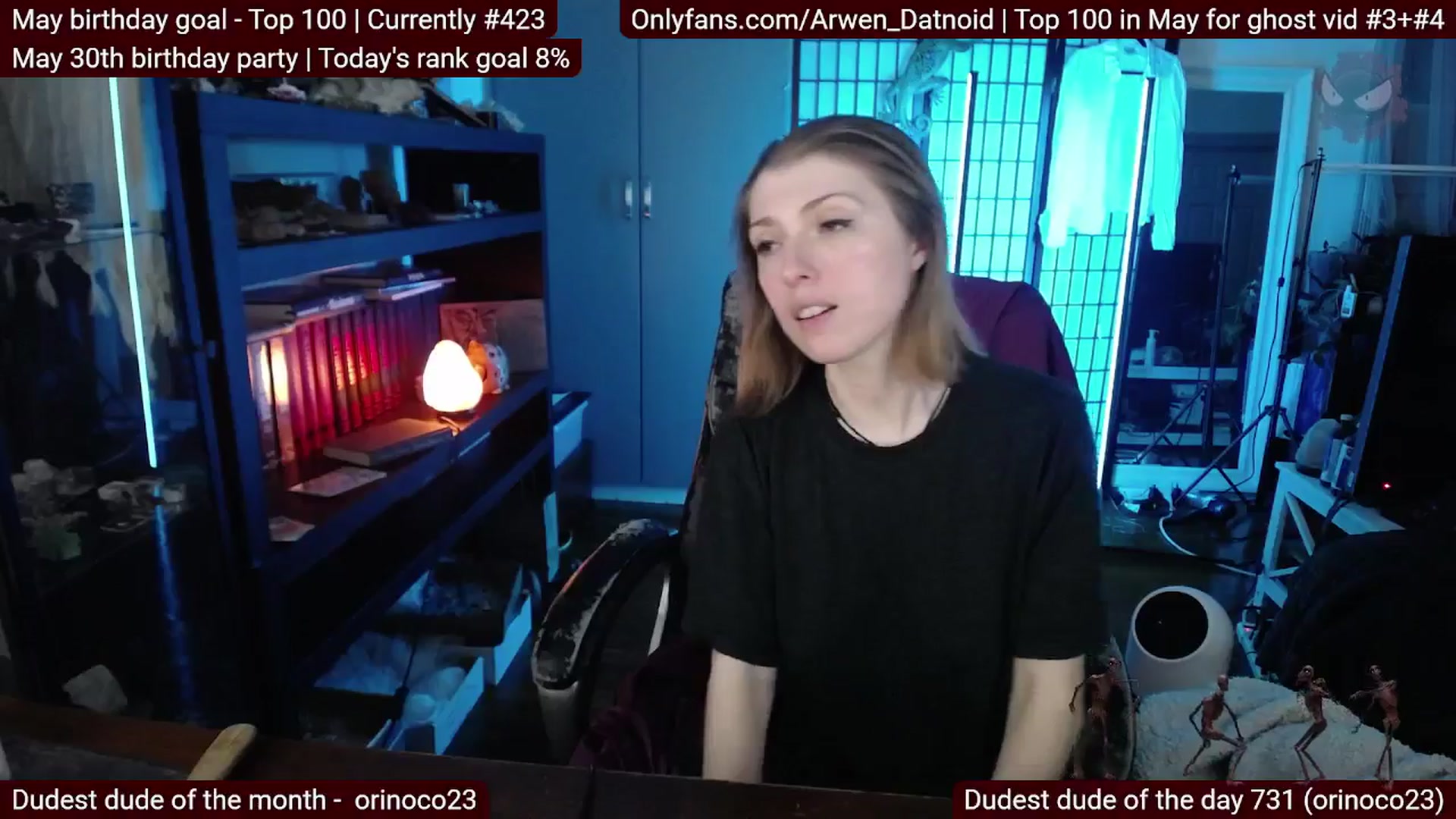 Gallery image thumbnail from Arwen_Datnoid's myfreecams stream on, 05/25/2025, 03:42 image 18 of 20