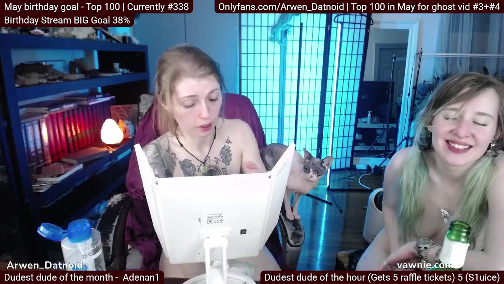 Gallery image thumbnail from Arwen_Datnoid's myfreecams stream on, 05/31/2025, 07:50 image 9 of 20