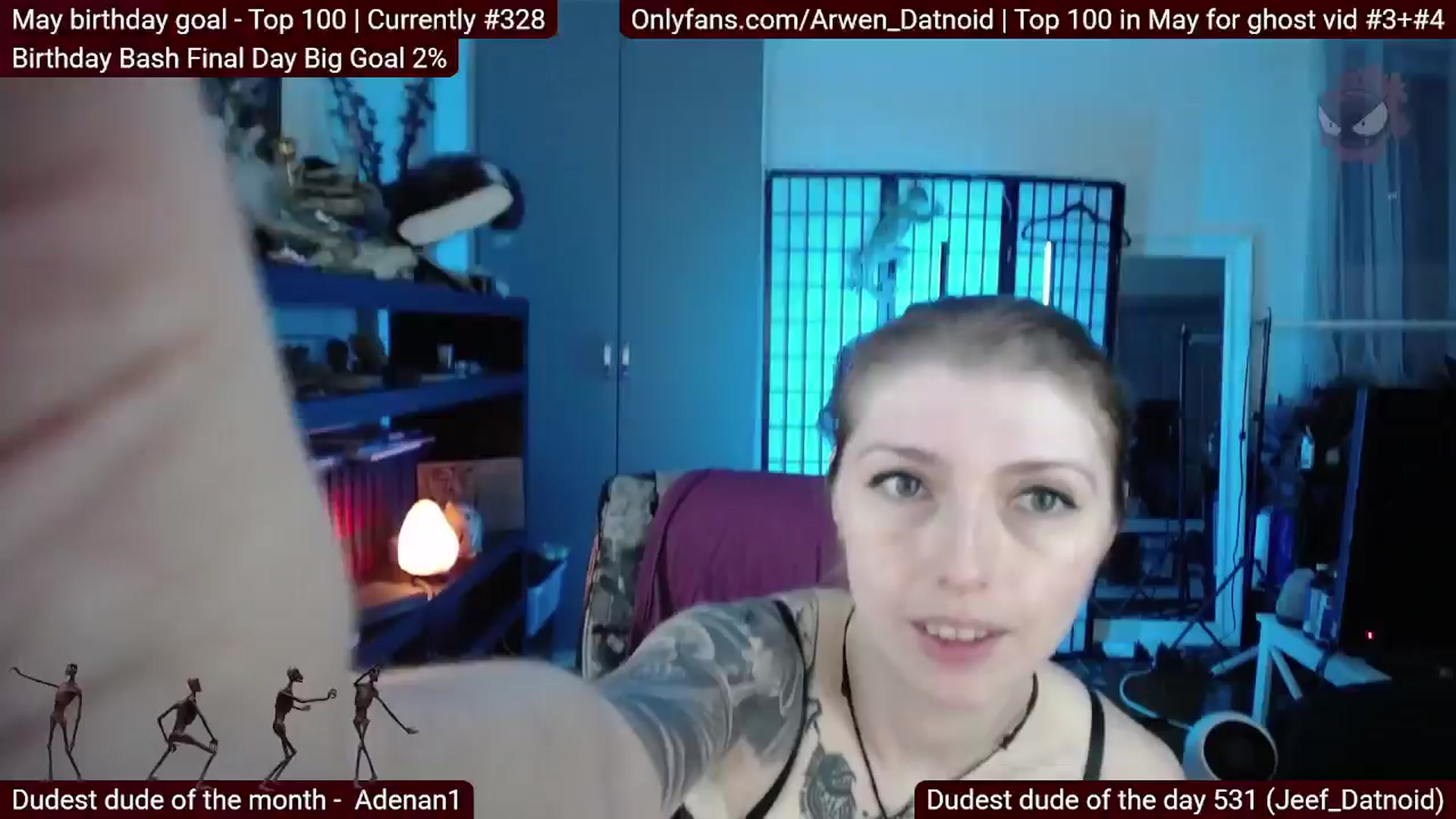 Gallery image thumbnail from Arwen_Datnoid's myfreecams stream on, 06/01/2025, 06:27 image 7 of 20