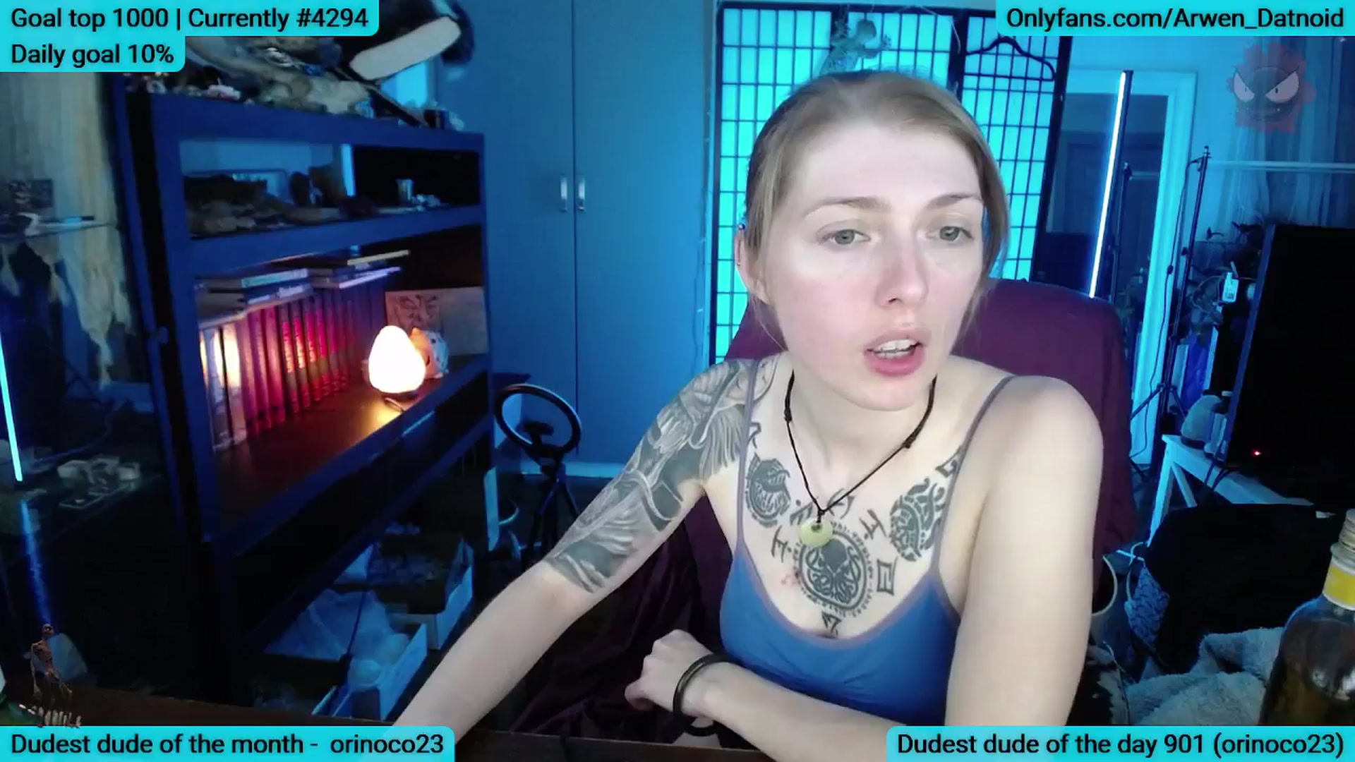 Gallery image thumbnail from Arwen_Datnoid's myfreecams stream on, 06/14/2025, 05:14 image 10 of 20