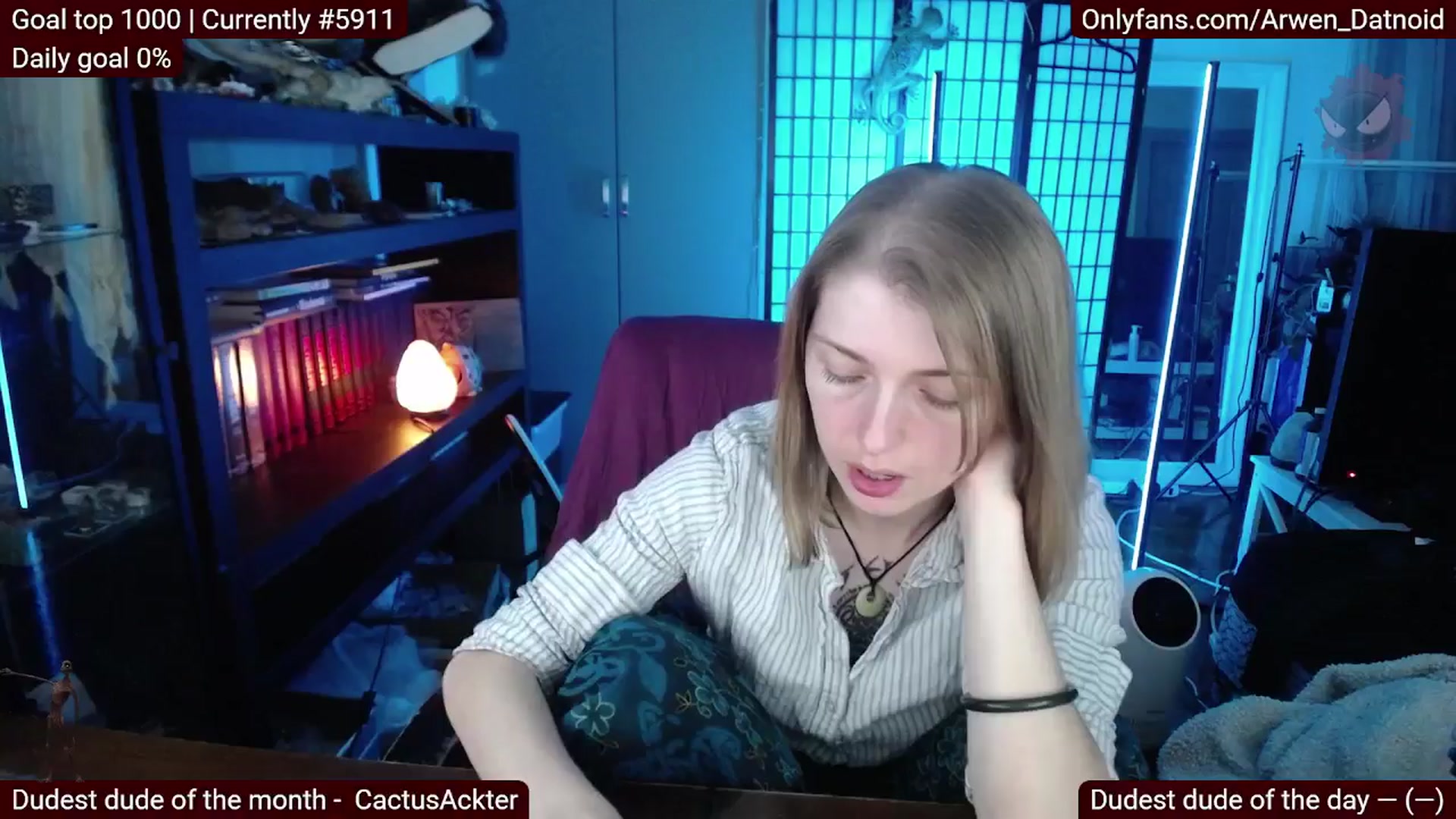 Gallery image thumbnail from Arwen_Datnoid's myfreecams stream on, 06/14/2025, 05:14 image 2 of 20