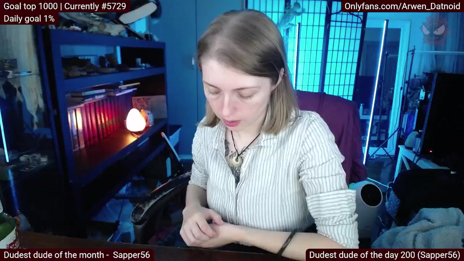 Gallery image thumbnail from Arwen_Datnoid's myfreecams stream on, 06/14/2025, 05:14 image 3 of 20