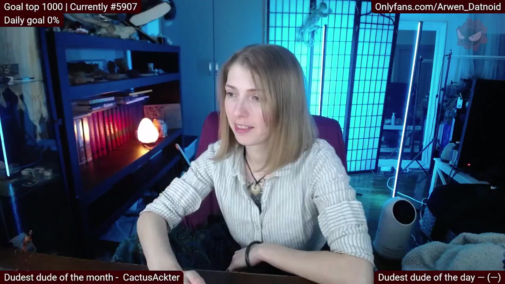 Gallery image thumbnail from Arwen_Datnoid's myfreecams stream on, 06/14/2025, 05:14 image 1 of 20