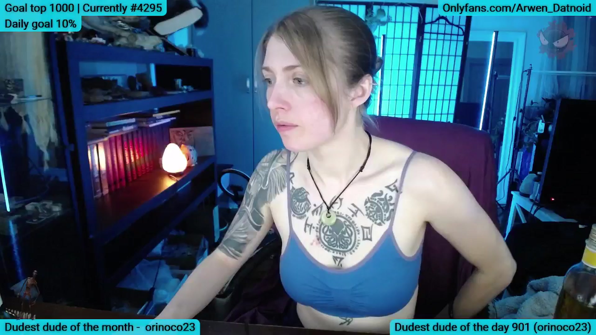 Gallery image thumbnail from Arwen_Datnoid's myfreecams stream on, 06/14/2025, 05:14 image 11 of 20