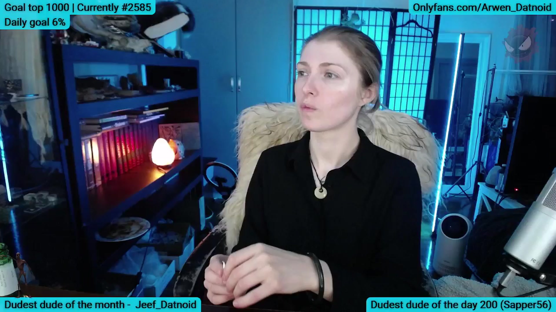 Gallery image thumbnail from Arwen_Datnoid's myfreecams stream on, 06/15/2025, 06:06 image 10 of 20