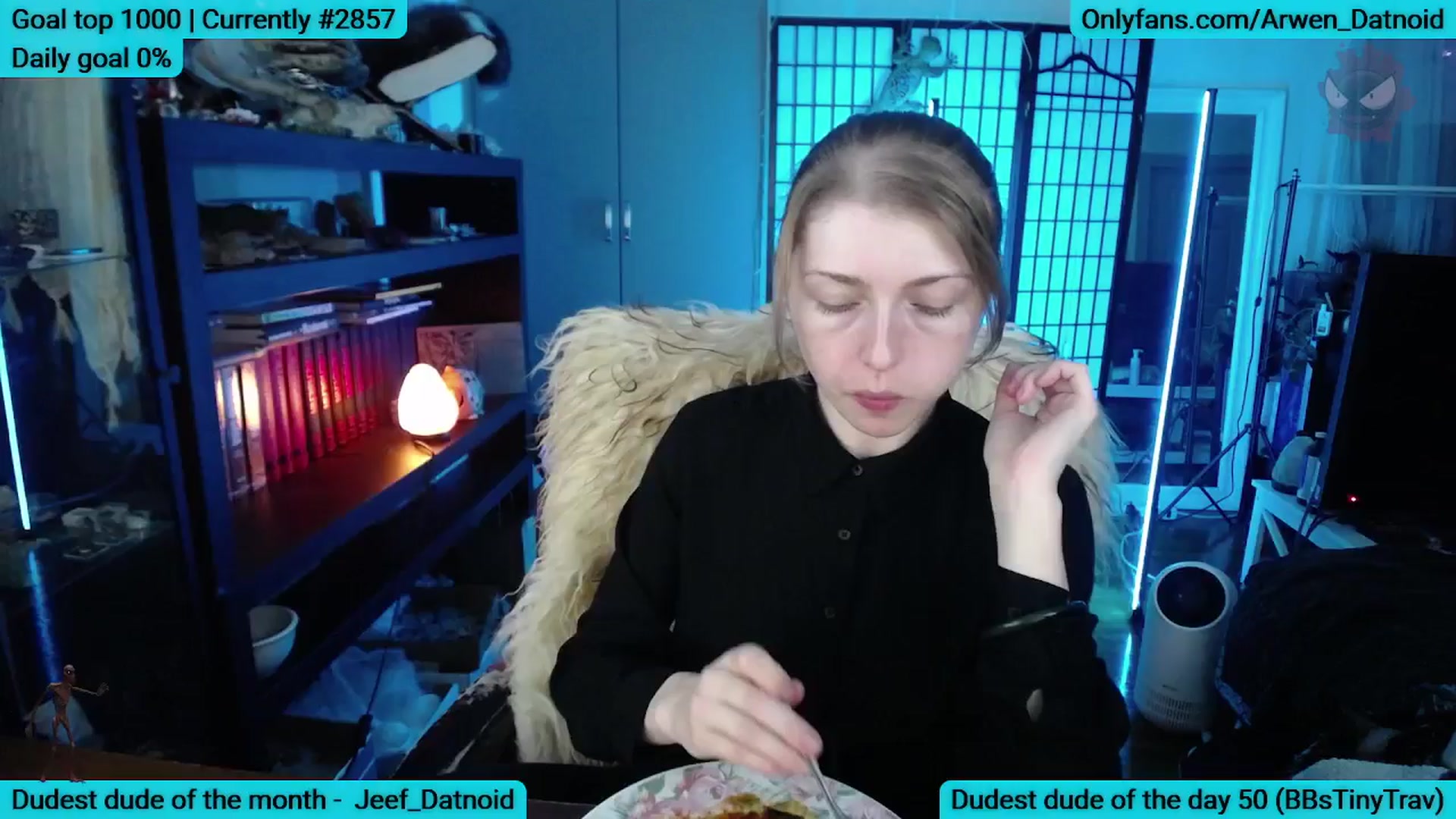 Gallery image thumbnail from Arwen_Datnoid's myfreecams stream on, 06/15/2025, 06:06 image 2 of 20