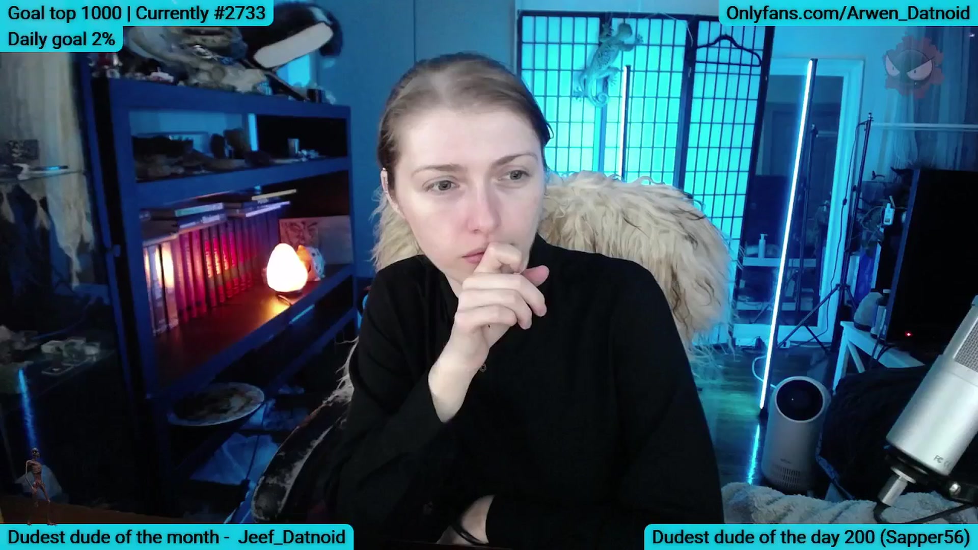 Gallery image thumbnail from Arwen_Datnoid's myfreecams stream on, 06/15/2025, 06:06 image 8 of 20
