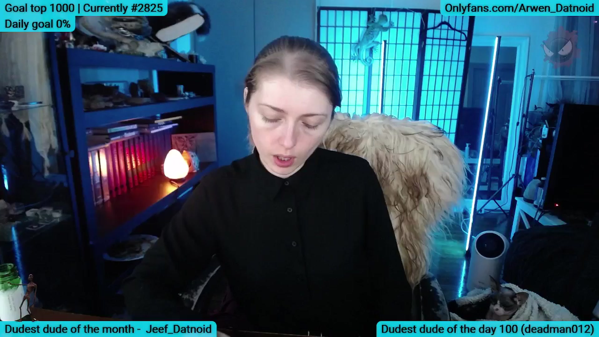 Gallery image thumbnail from Arwen_Datnoid's myfreecams stream on, 06/15/2025, 06:06 image 5 of 20