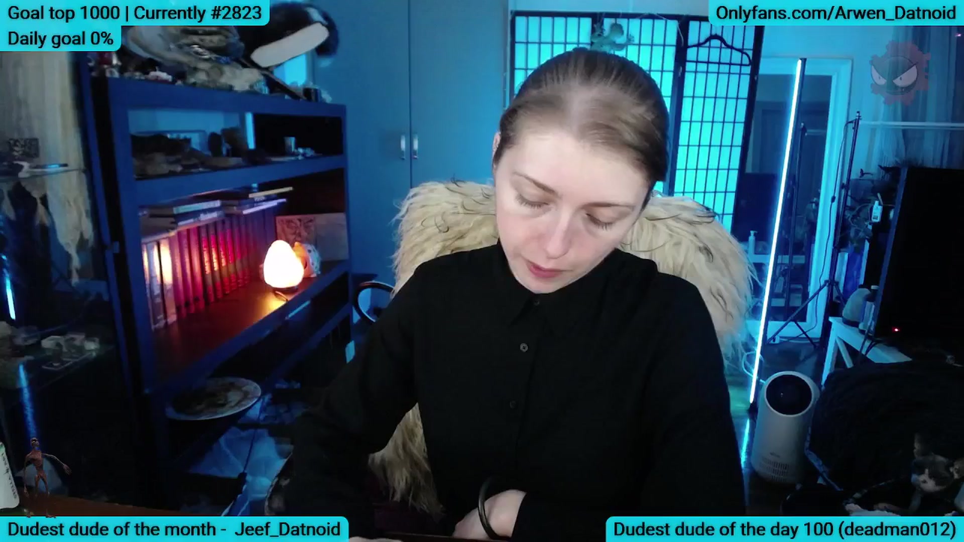 Gallery image thumbnail from Arwen_Datnoid's myfreecams stream on, 06/15/2025, 06:06 image 4 of 20