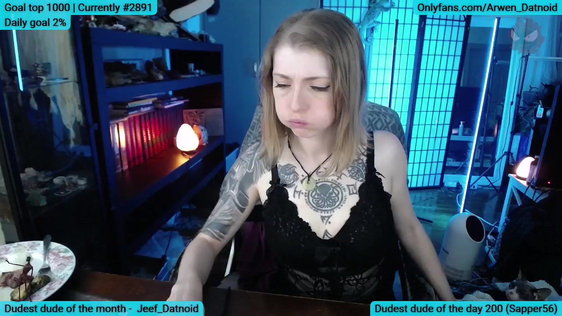 Gallery image thumbnail from Arwen_Datnoid's myfreecams stream on, 06/21/2025, 03:13 image 9 of 20