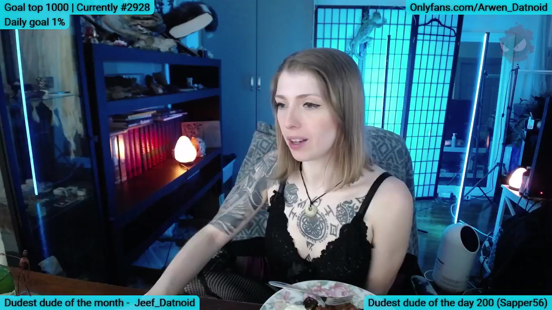 Gallery image thumbnail from Arwen_Datnoid's myfreecams stream on, 06/21/2025, 03:13 image 2 of 20
