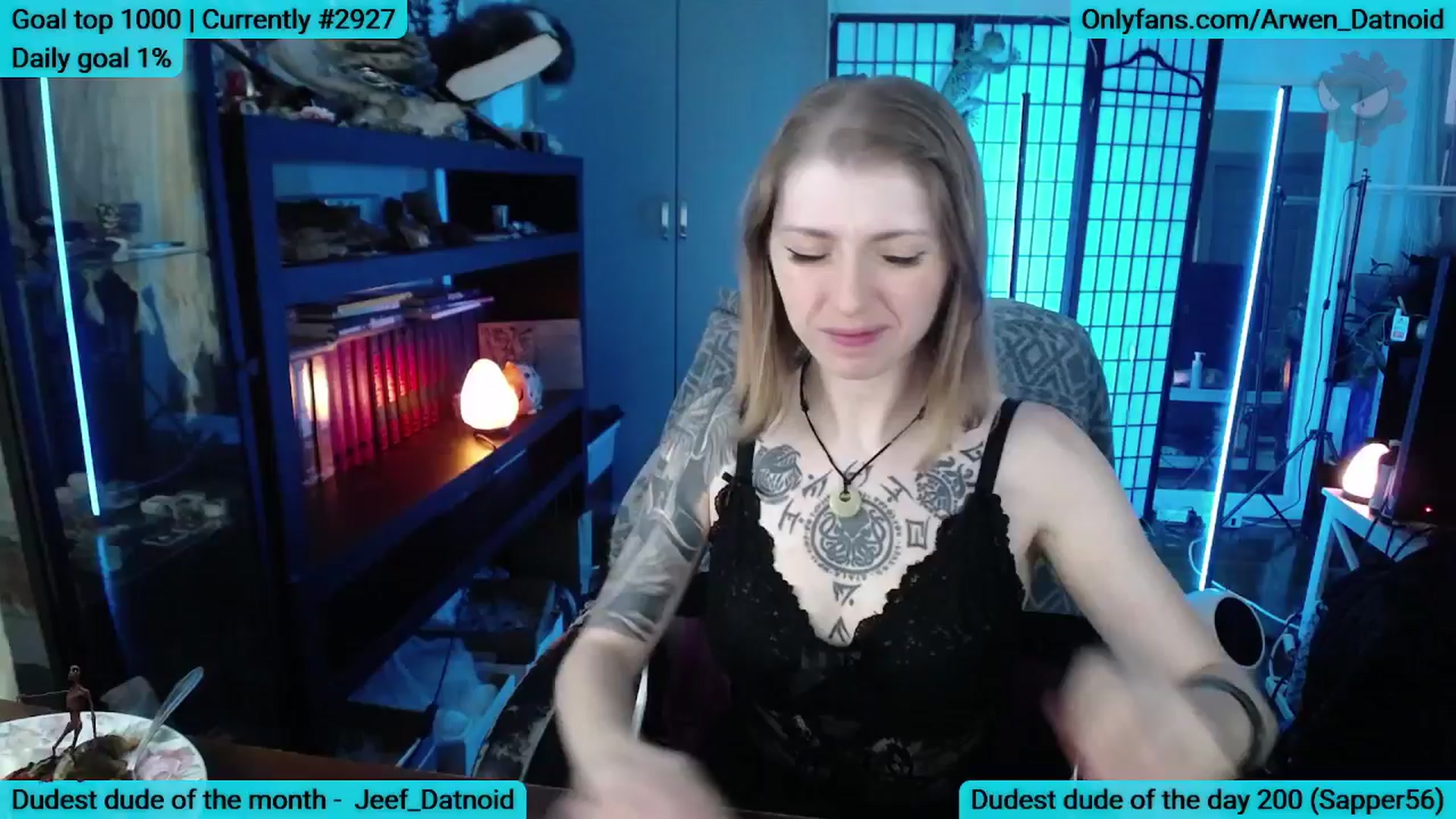 Gallery image thumbnail from Arwen_Datnoid's myfreecams stream on, 06/21/2025, 03:13 image 1 of 20