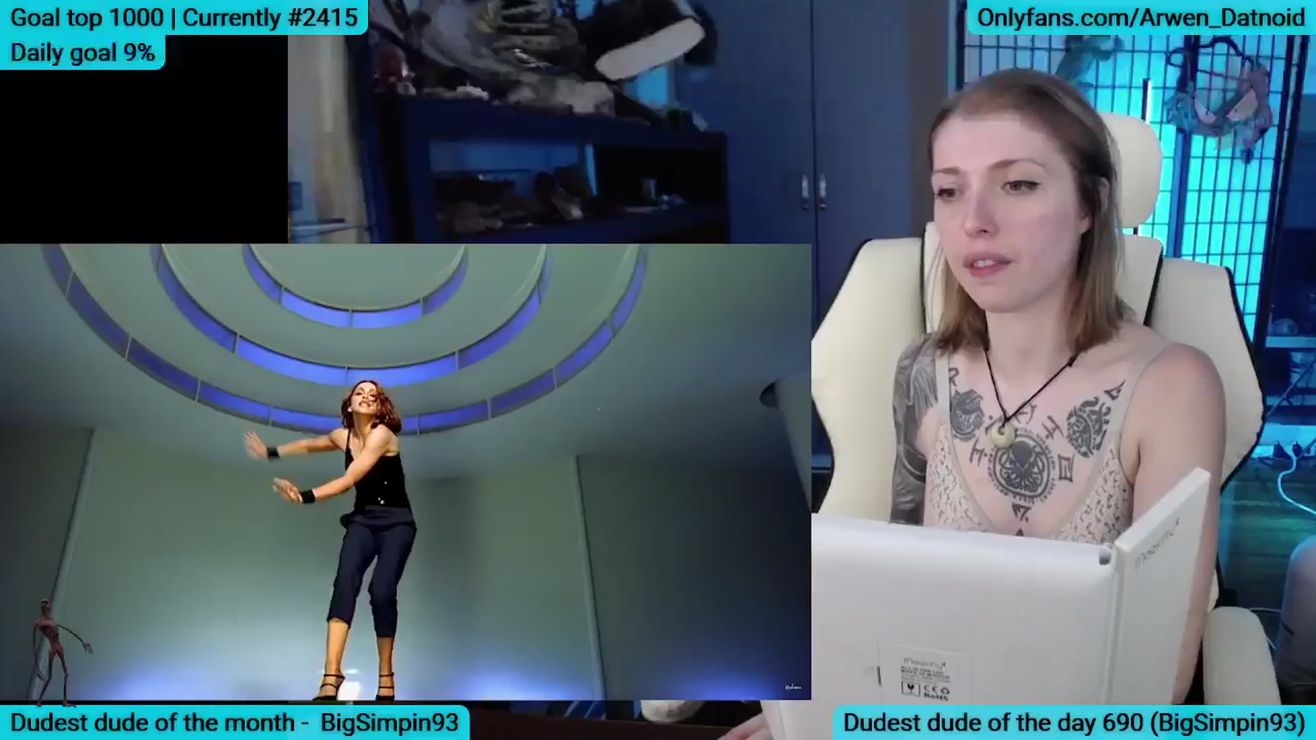 Gallery image thumbnail from Arwen_Datnoid's myfreecams stream on, 07/05/2025, 06:39 image 20 of 20