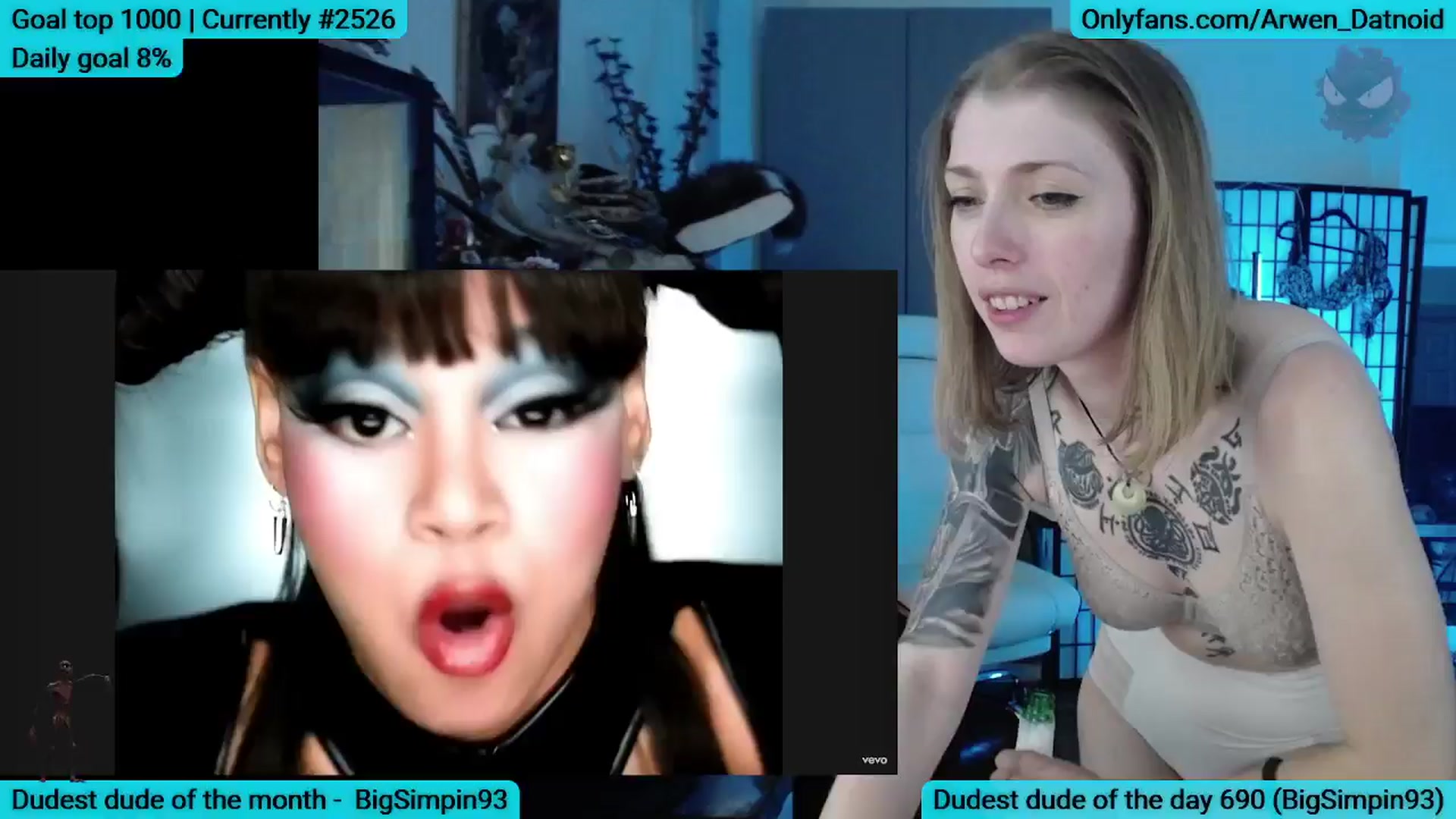 Gallery image thumbnail from Arwen_Datnoid's myfreecams stream on, 07/05/2025, 06:39 image 16 of 20