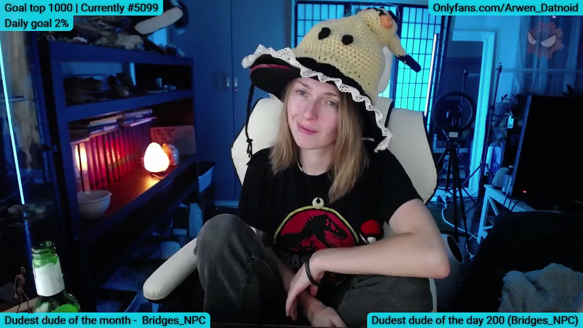 Gallery image thumbnail from Arwen_Datnoid's myfreecams stream on, 07/19/2025, 05:37 image 17 of 20
