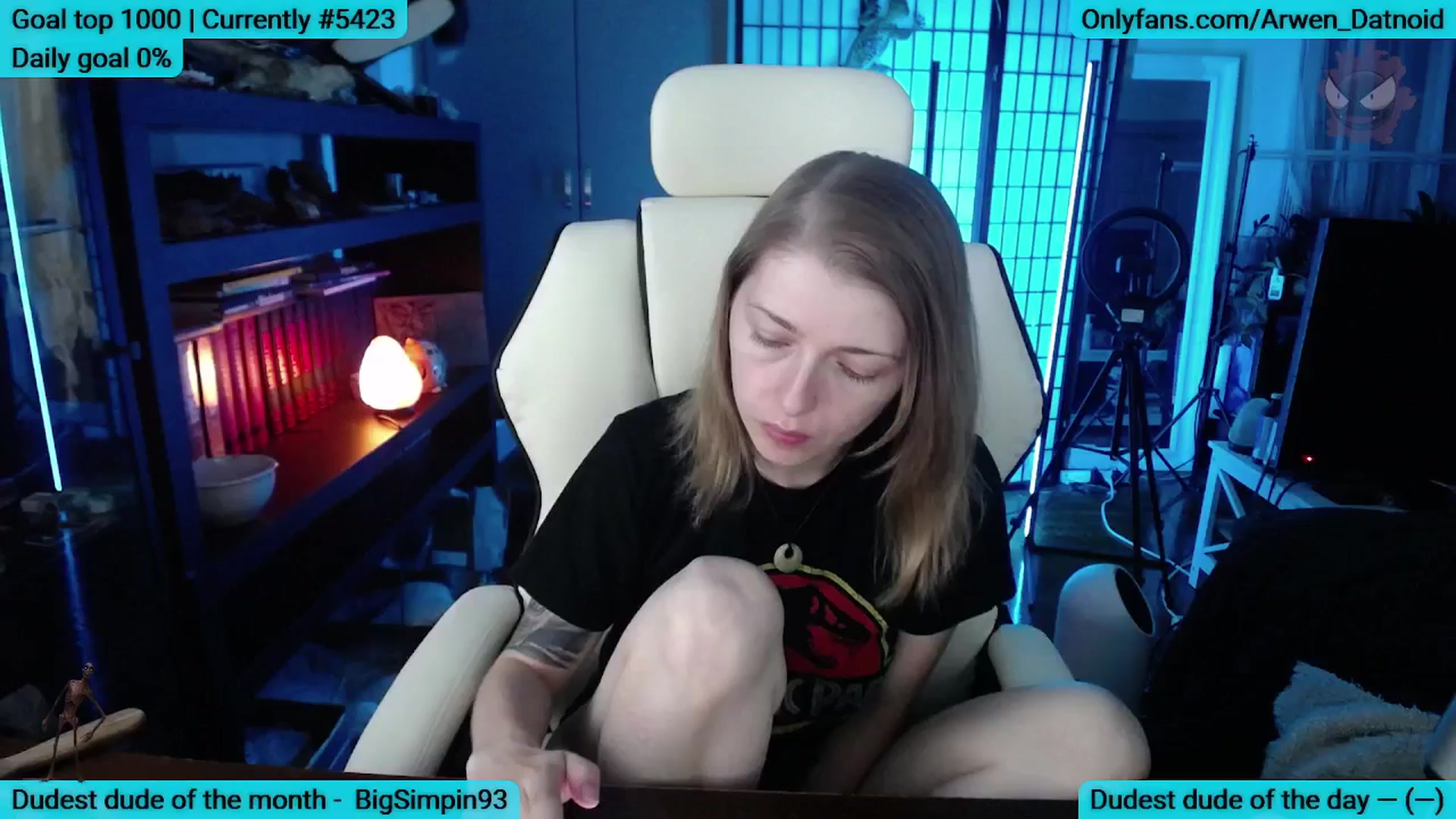 Gallery image thumbnail from Arwen_Datnoid's myfreecams stream on, 07/19/2025, 05:37 image 2 of 20