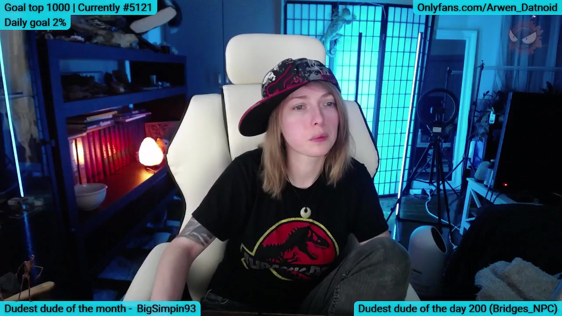 Gallery image thumbnail from Arwen_Datnoid's myfreecams stream on, 07/19/2025, 05:37 image 11 of 20