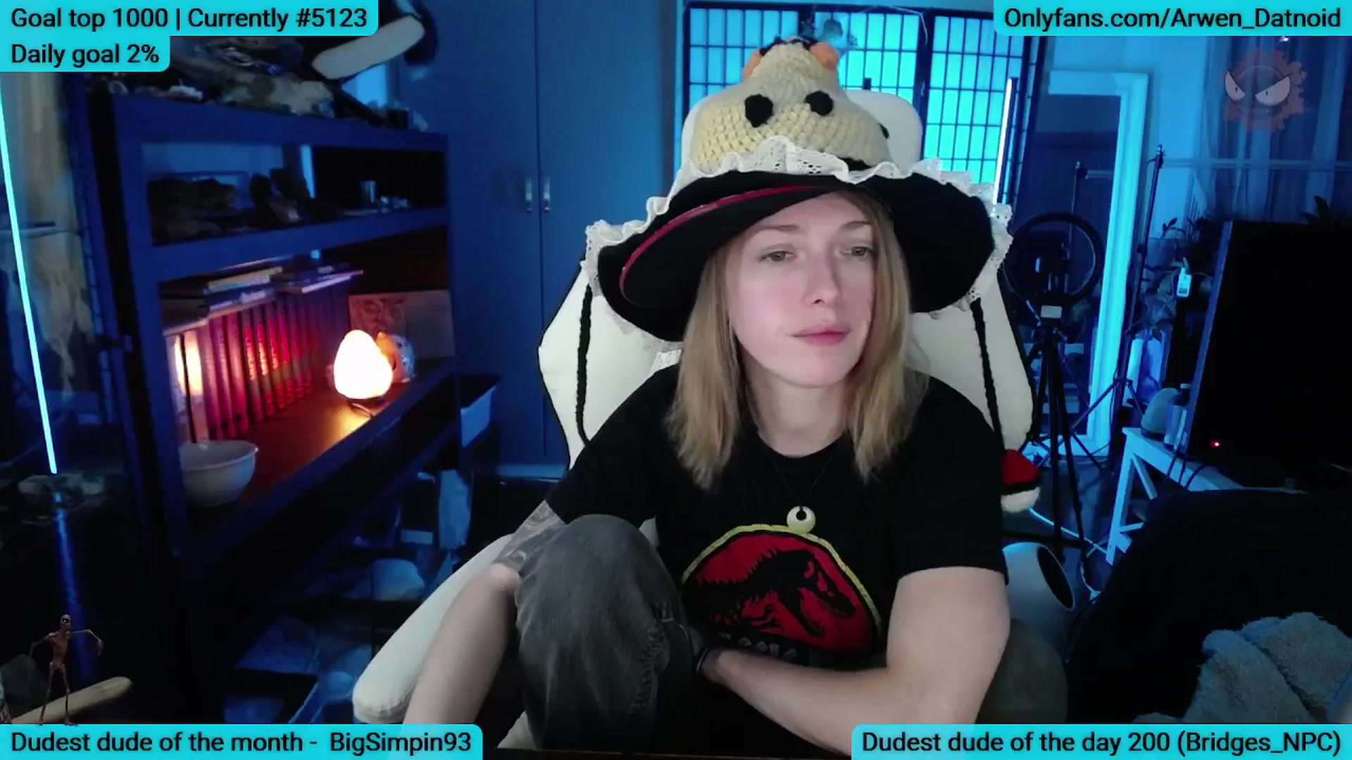 Gallery image thumbnail from Arwen_Datnoid's myfreecams stream on, 07/19/2025, 05:37 image 13 of 20