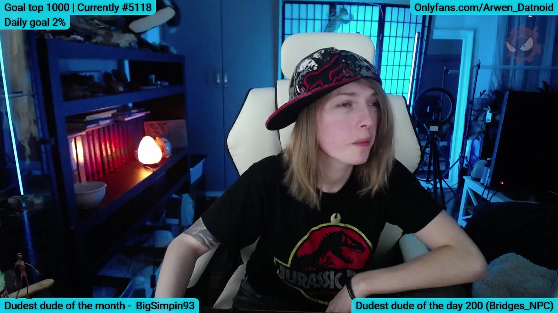Gallery image thumbnail from Arwen_Datnoid's myfreecams stream on, 07/19/2025, 05:37 image 7 of 20