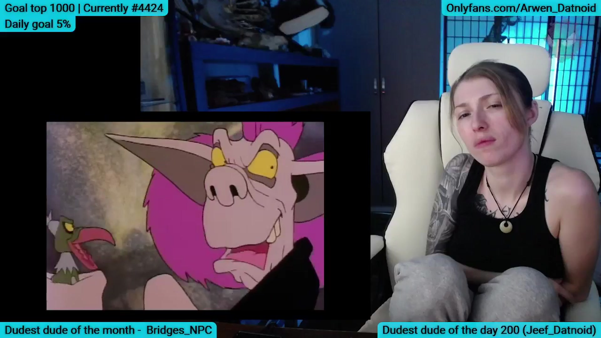 Gallery image thumbnail from Arwen_Datnoid's myfreecams stream on, 07/20/2025, 06:08 image 8 of 20