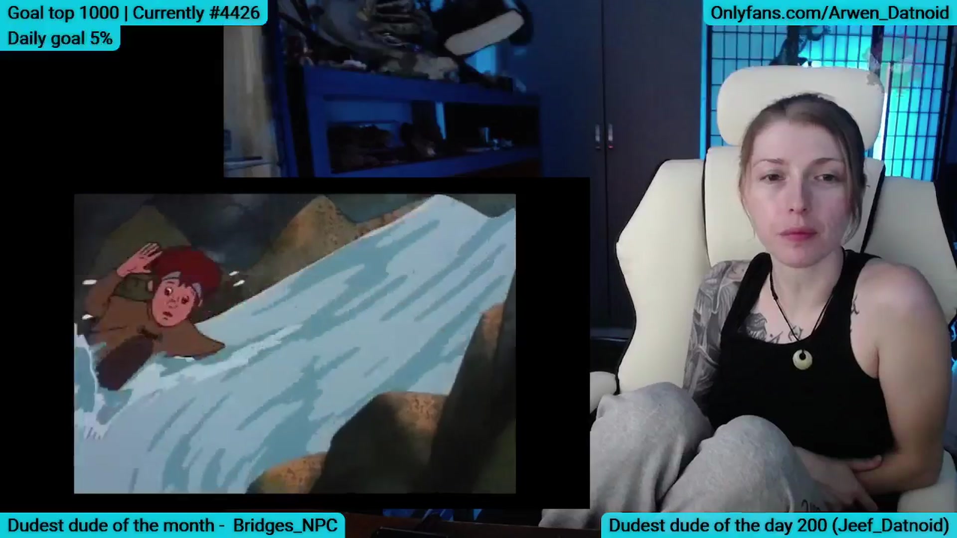 Gallery image thumbnail from Arwen_Datnoid's myfreecams stream on, 07/20/2025, 06:08 image 9 of 20