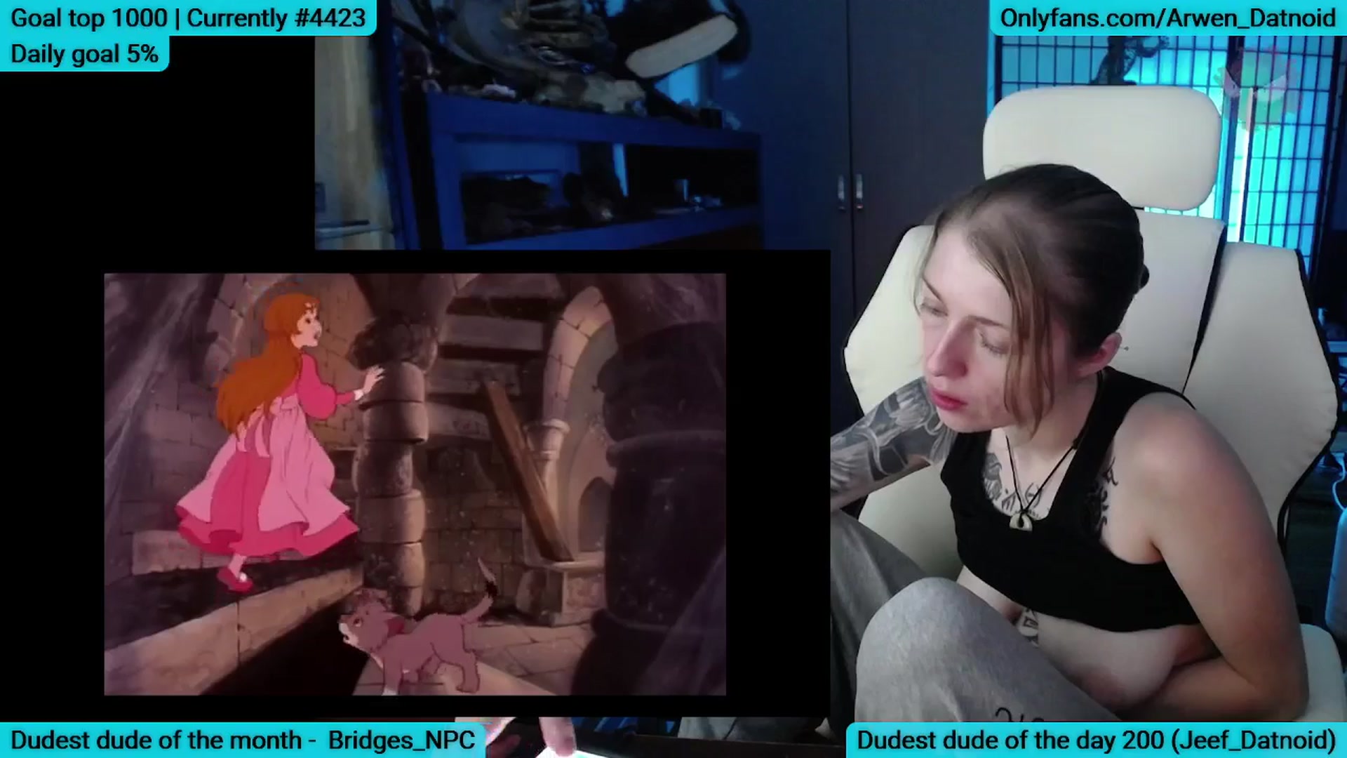 Gallery image thumbnail from Arwen_Datnoid's myfreecams stream on, 07/20/2025, 06:08 image 7 of 20
