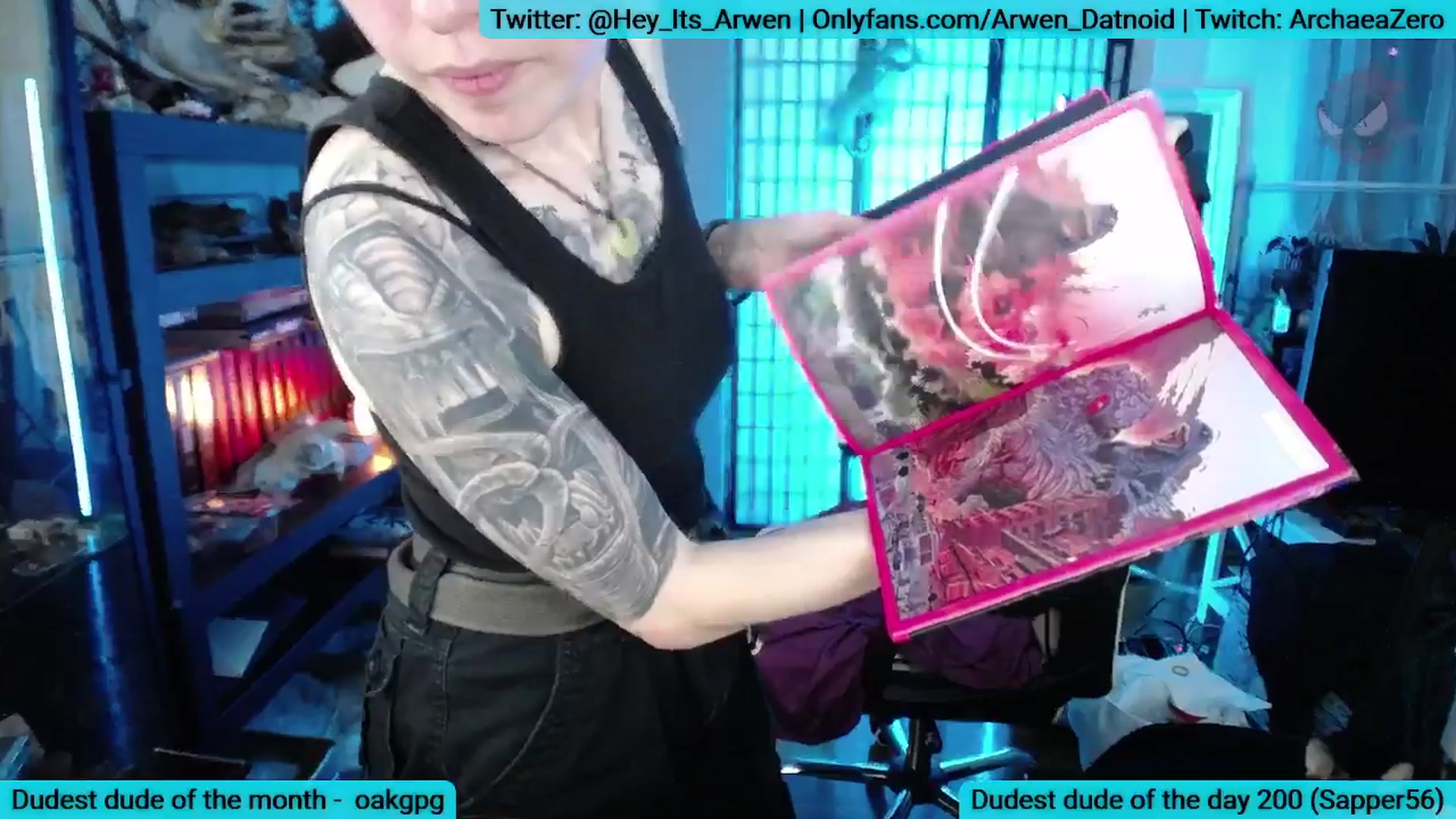 Gallery image thumbnail from Arwen_Datnoid's myfreecams stream on, 08/25/2025, 03:53 image 10 of 20