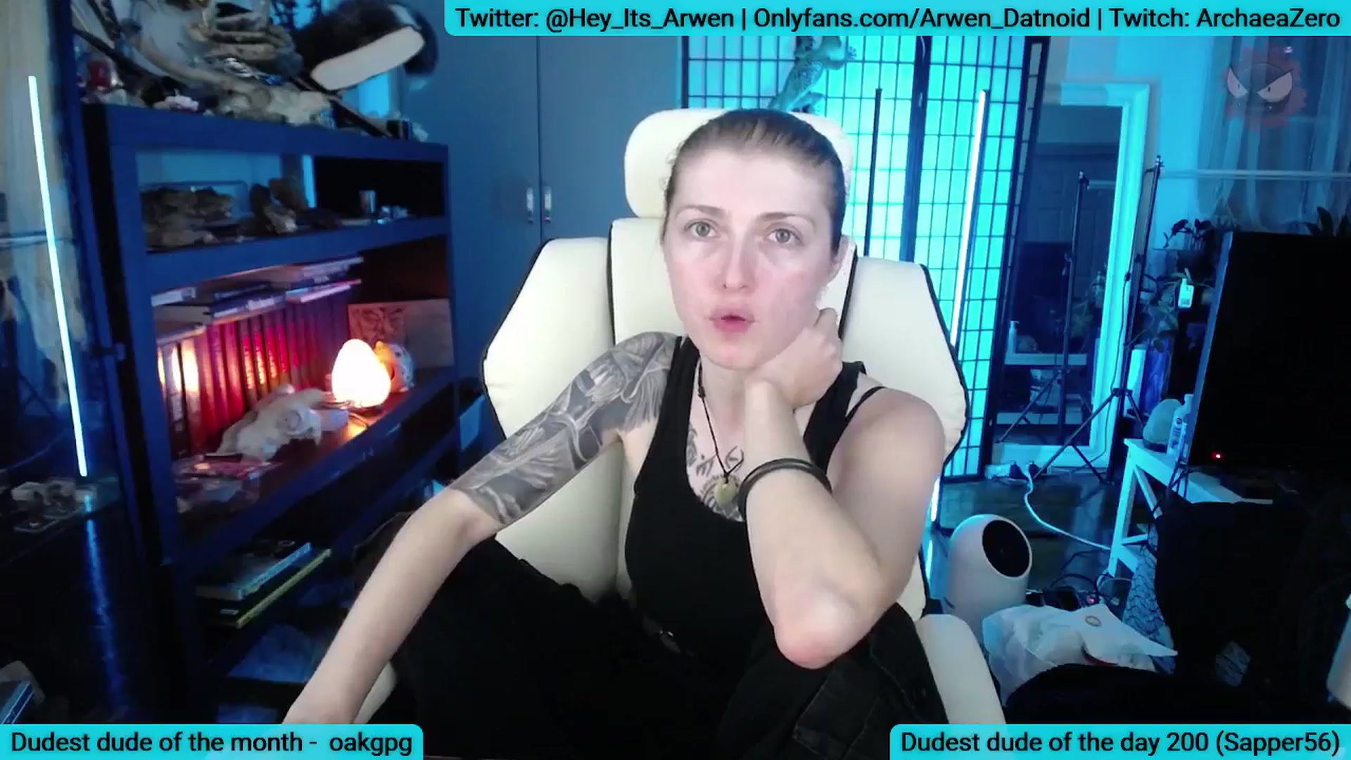 Gallery image thumbnail from Arwen_Datnoid's myfreecams stream on, 08/25/2025, 03:53 image 4 of 20