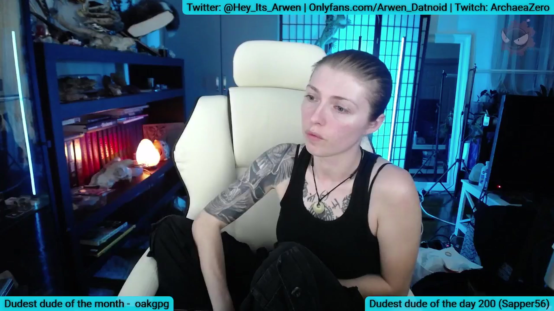 Gallery image thumbnail from Arwen_Datnoid's myfreecams stream on, 08/25/2025, 03:53 image 6 of 20