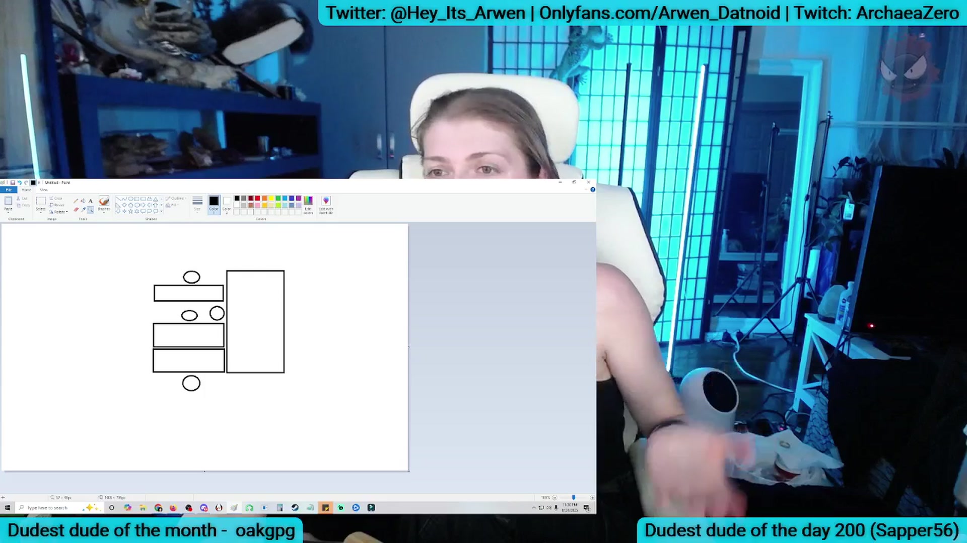 Gallery image thumbnail from Arwen_Datnoid's myfreecams stream on, 08/25/2025, 03:53 image 19 of 20