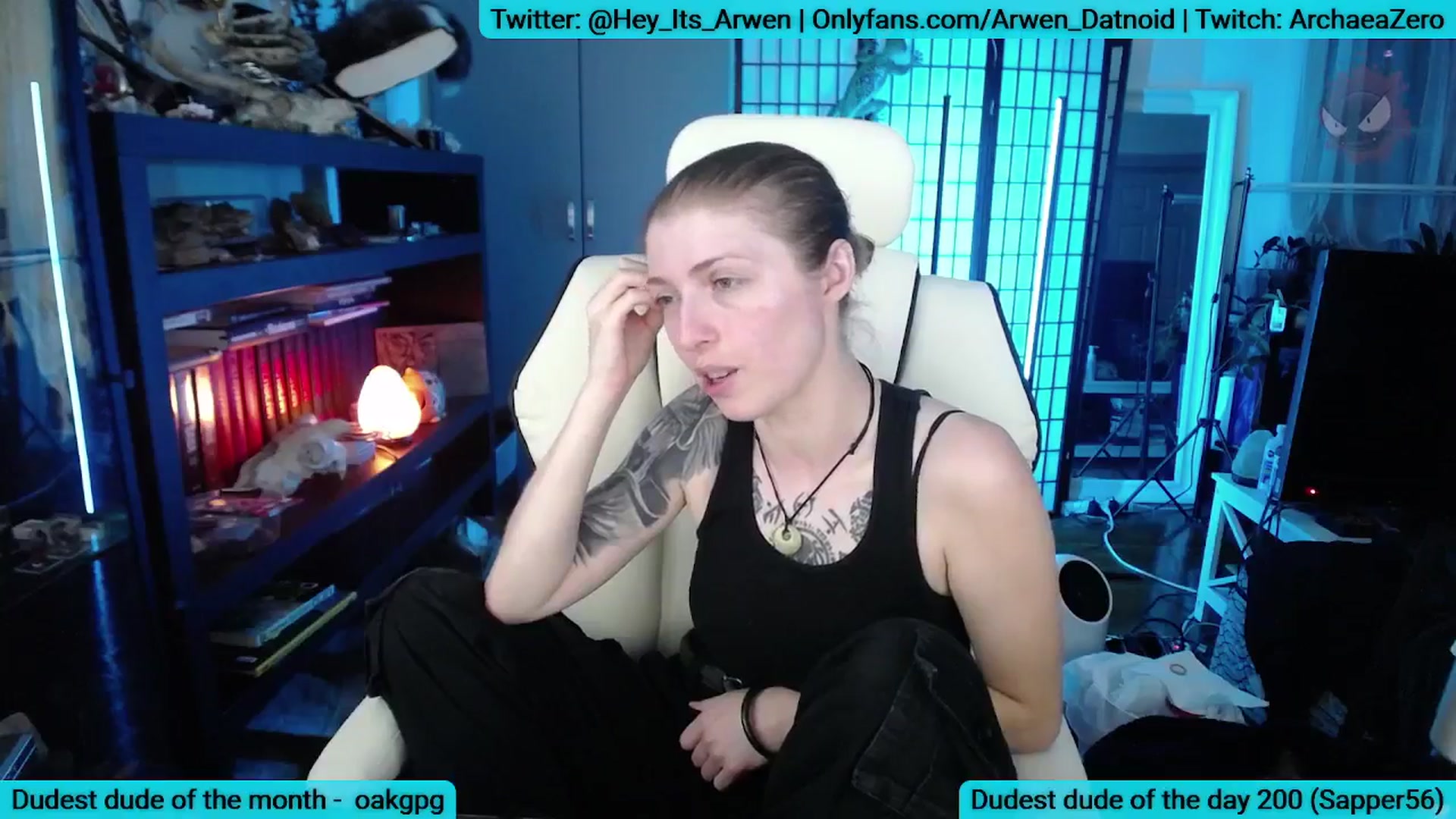 Gallery image thumbnail from Arwen_Datnoid's myfreecams stream on, 08/25/2025, 03:53 image 5 of 20