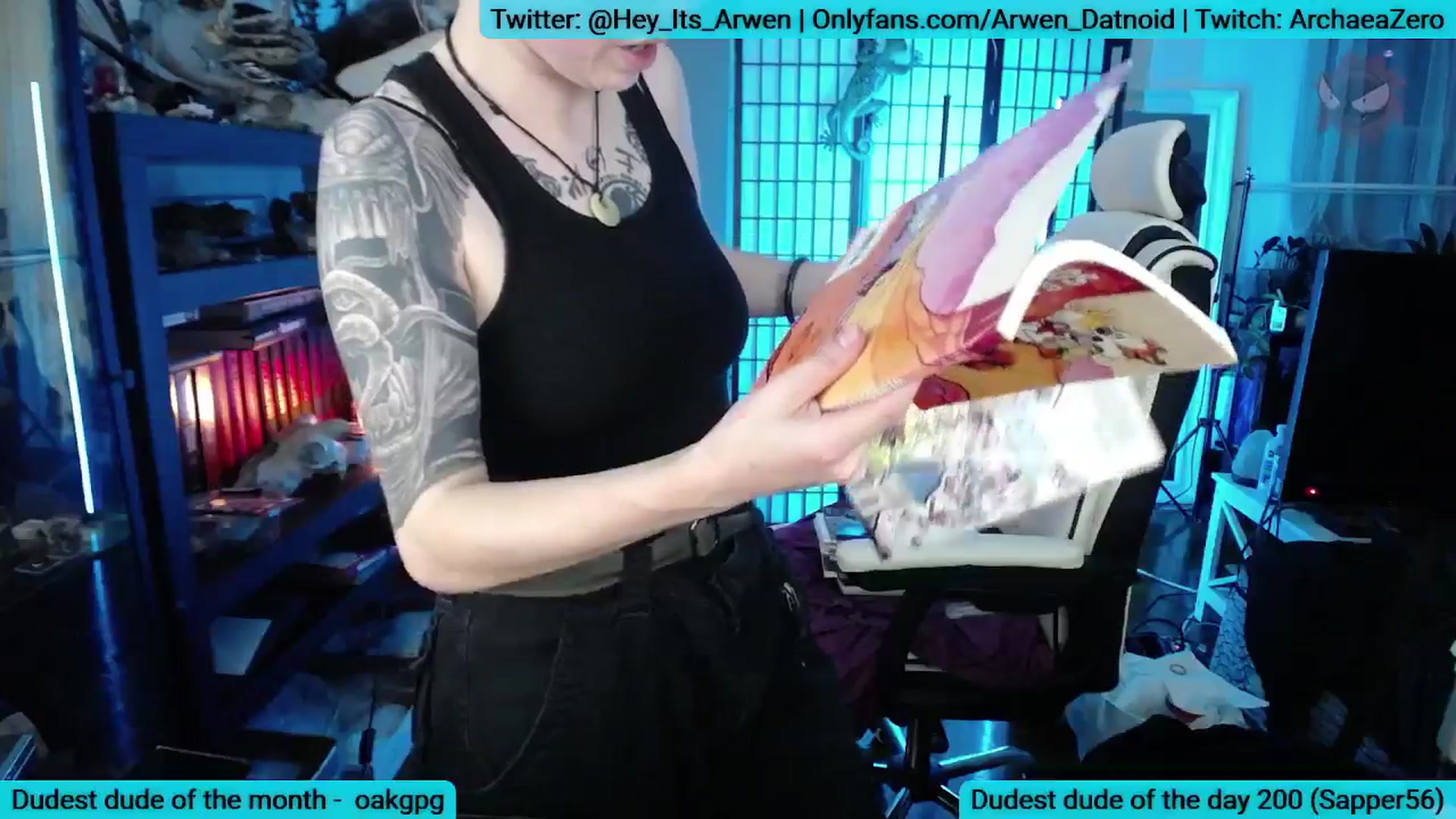 Gallery image thumbnail from Arwen_Datnoid's myfreecams stream on, 08/25/2025, 03:53 image 11 of 20