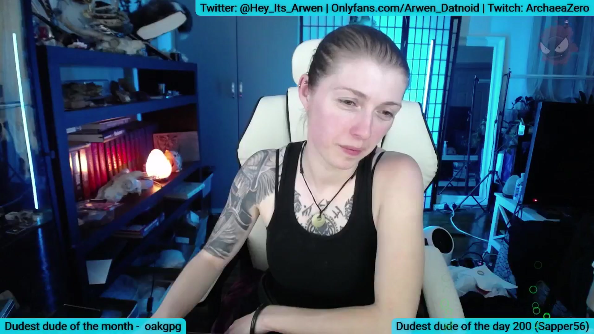 Gallery image thumbnail from Arwen_Datnoid's myfreecams stream on, 08/25/2025, 03:53 image 12 of 20