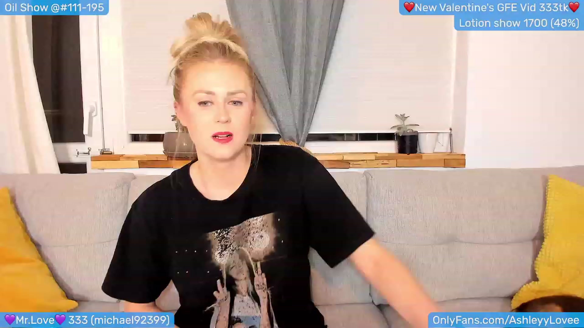 Gallery image thumbnail from AshleyLove's myfreecams stream on, 02/20/2024, 20:31 image 3 of 20