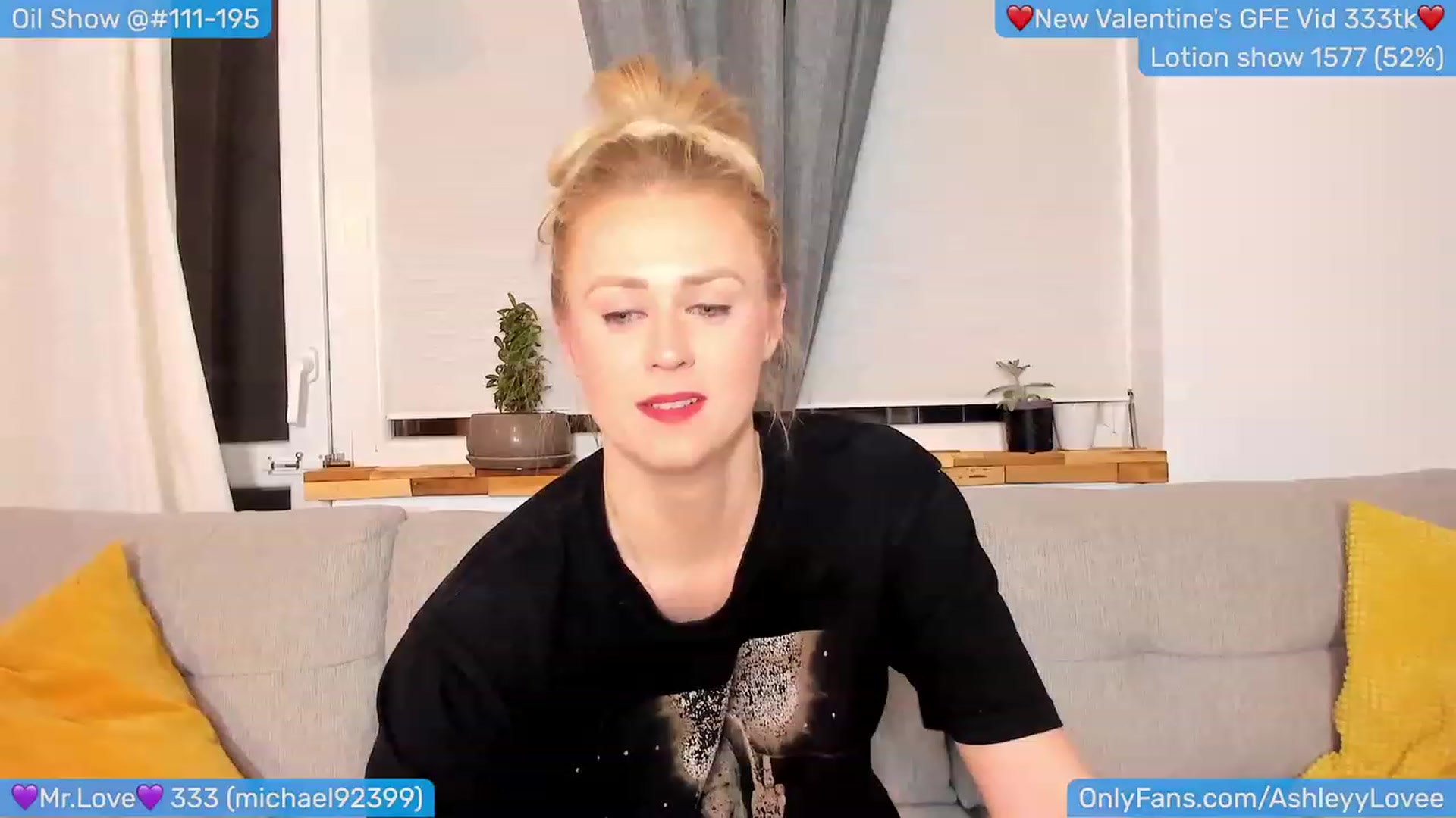 Gallery image thumbnail from AshleyLove's myfreecams stream on, 02/20/2024, 20:31 image 13 of 20