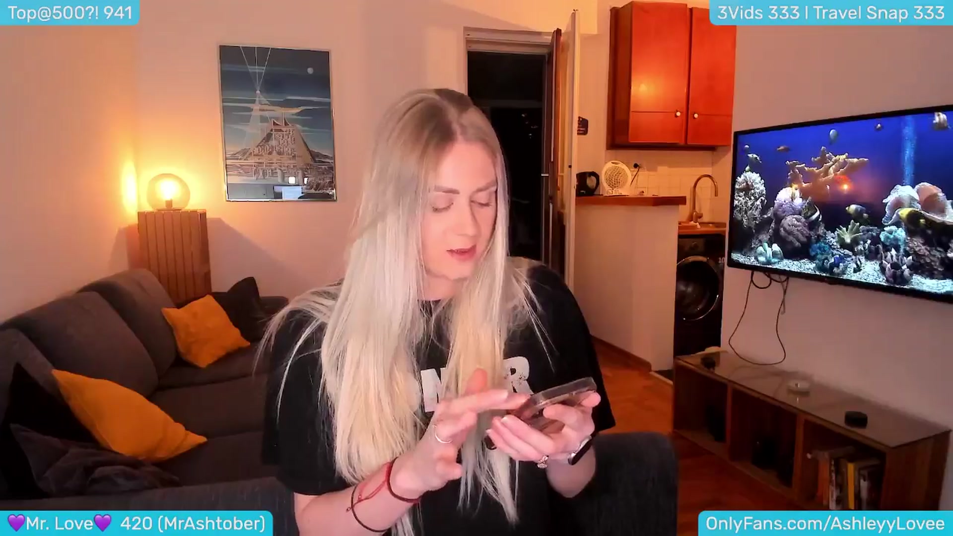Gallery image thumbnail from AshleyLove's myfreecams stream on, 04/03/2024, 23:36 image 13 of 20
