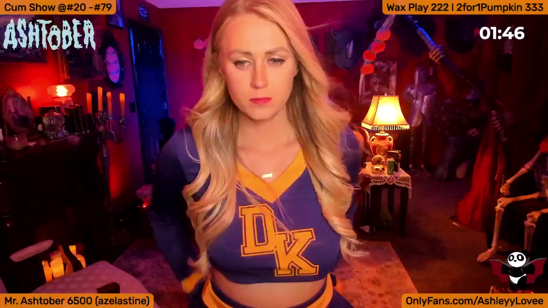 Gallery image thumbnail from AshleyLove's myfreecams stream on, 10/06/2024, 24:41 image 20 of 20