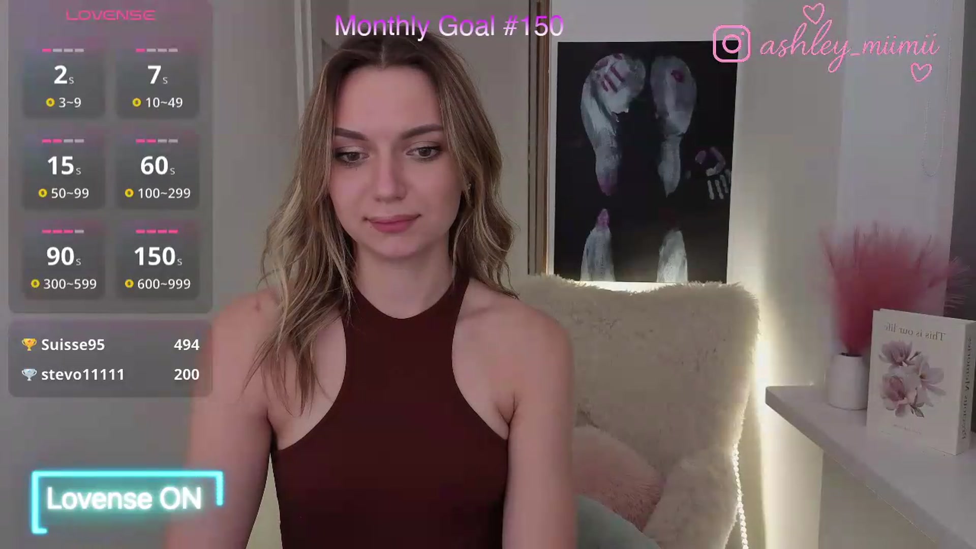 Gallery image thumbnail from AshleyMimi's myfreecams stream on, 09/06/2026, 19:13 image 12 of 20