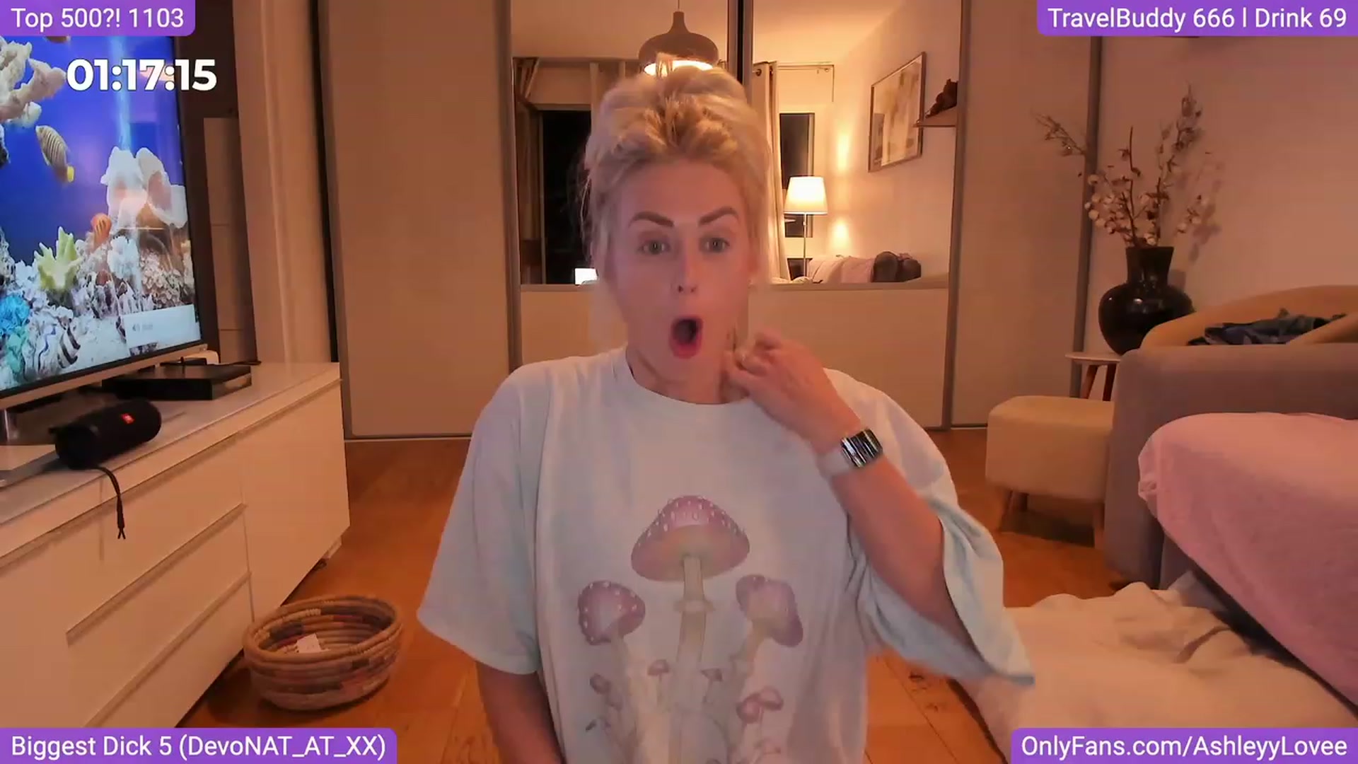 Gallery image thumbnail from AshleyyLovee's myfreecams stream on, 09/01/2023, 20:35 image 8 of 20