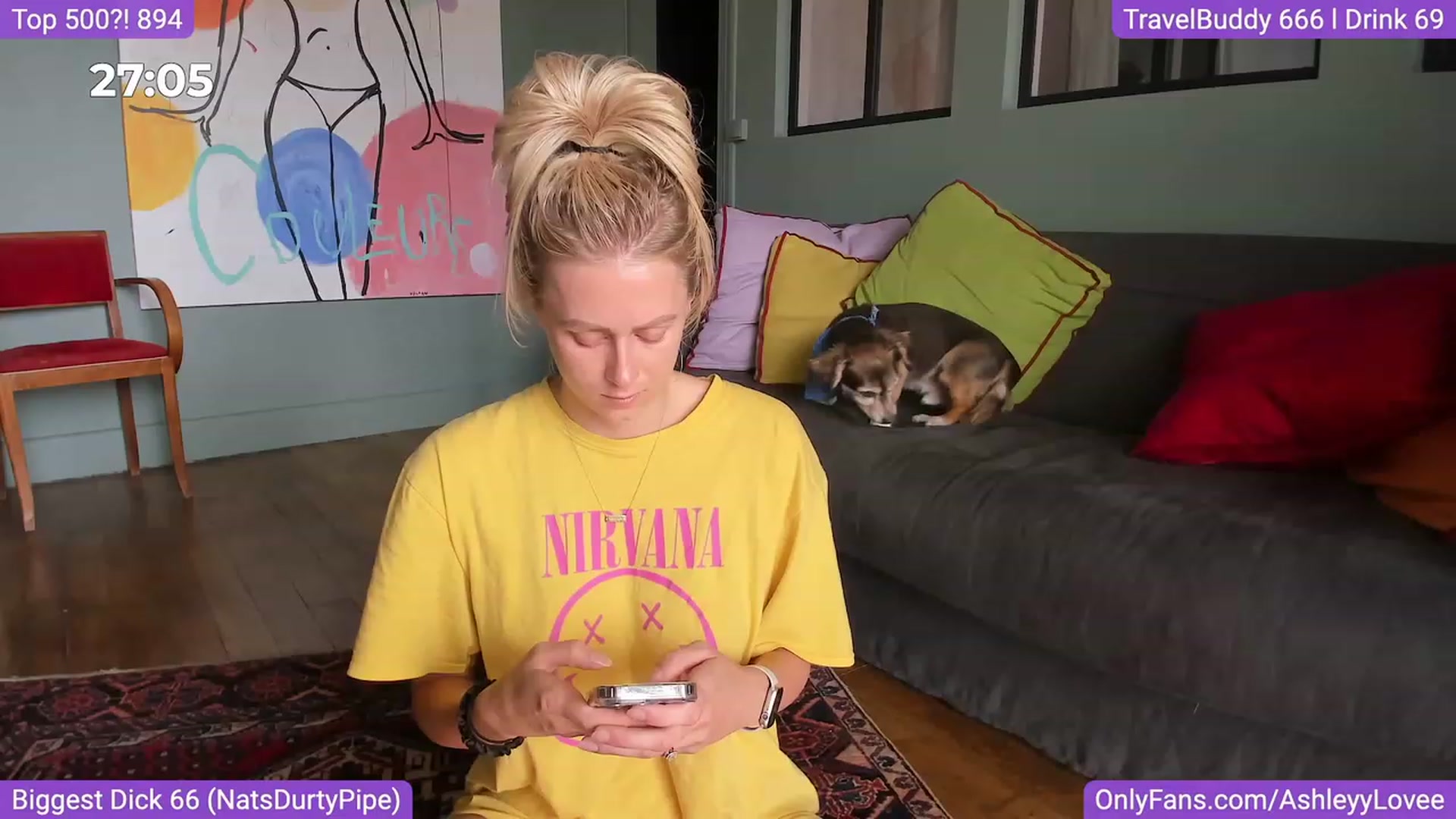 Gallery image thumbnail from AshleyyLovee's myfreecams stream on, 09/05/2023, 12:36 image 6 of 20