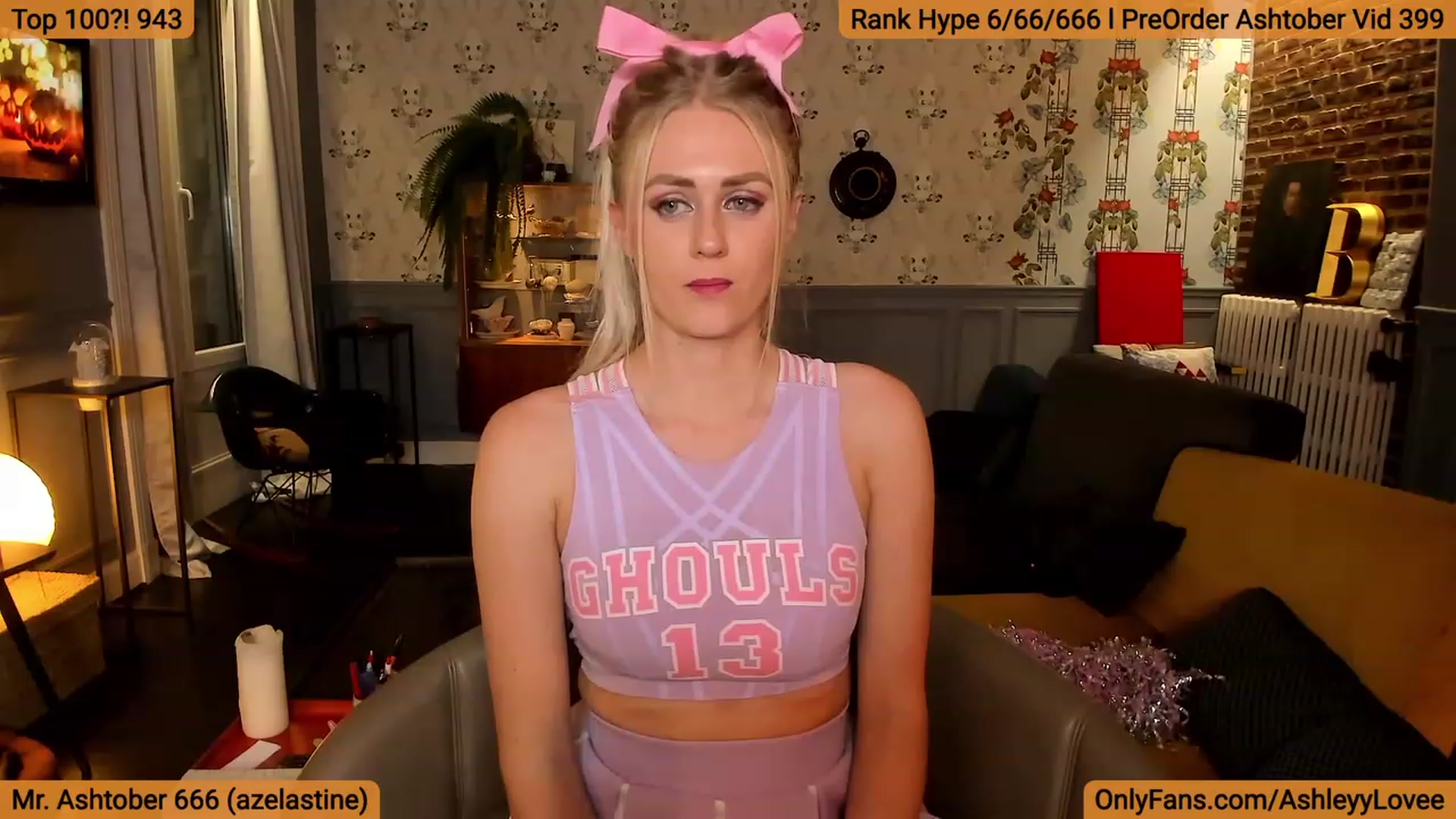 Gallery image thumbnail from AshleyyLovee's myfreecams stream on, 10/02/2023, 20:28 image 17 of 20