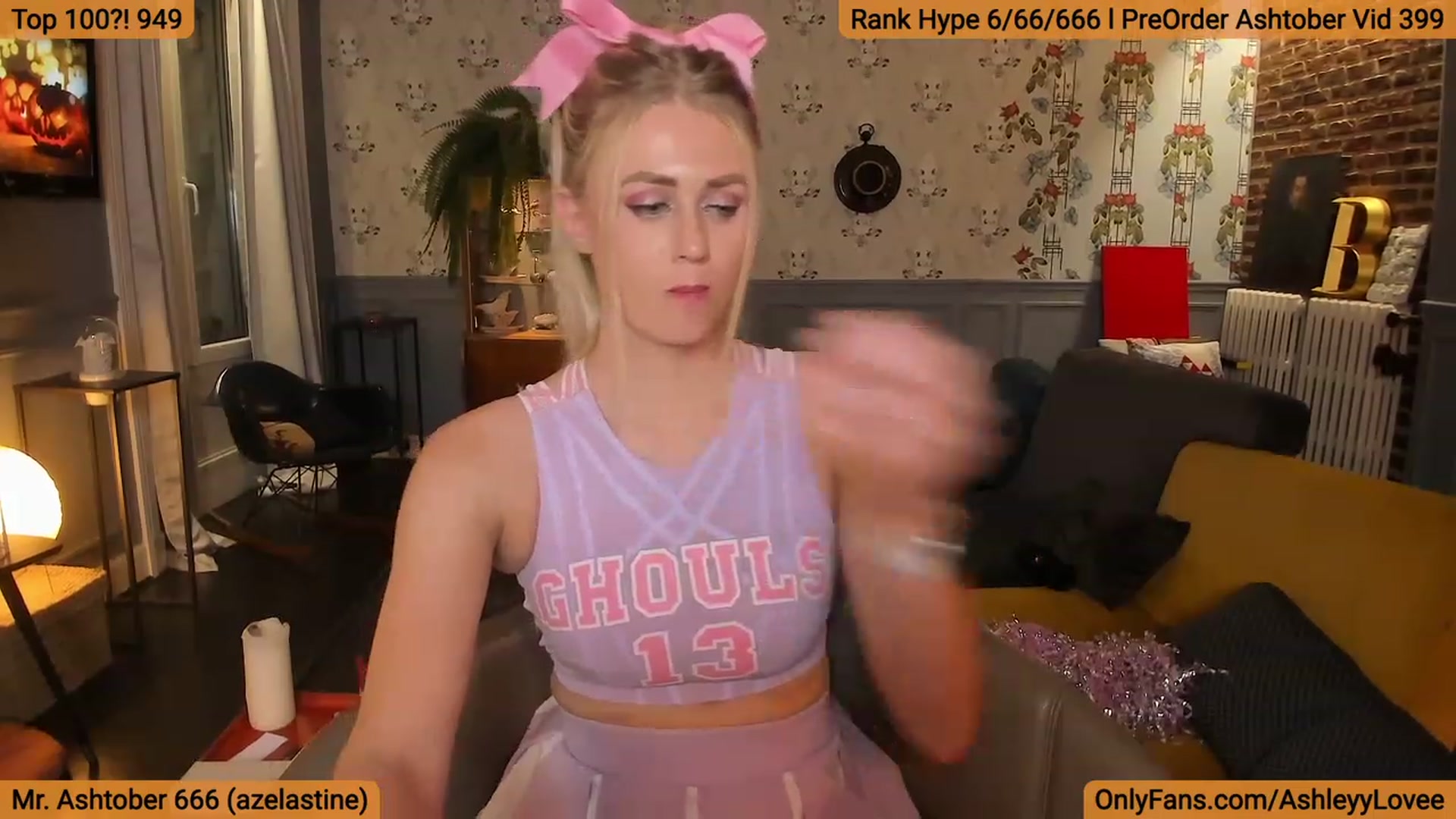 Gallery image thumbnail from AshleyyLovee's myfreecams stream on, 10/02/2023, 21:25 image 20 of 20