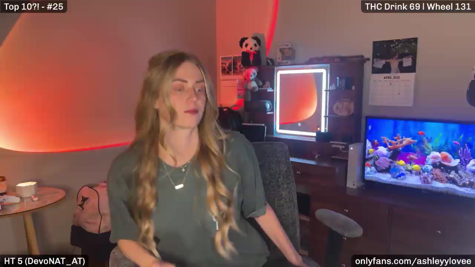 Gallery image thumbnail from AshleyyLovee's myfreecams stream on, 05/05/2026, 23:27 image 1 of 20
