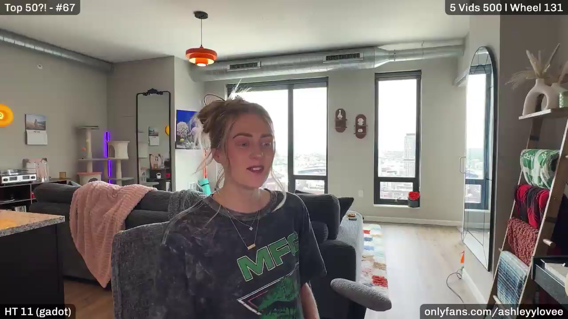 Gallery image thumbnail from AshleyyLovee's myfreecams stream on, 05/23/2026, 22:00 image 3 of 20