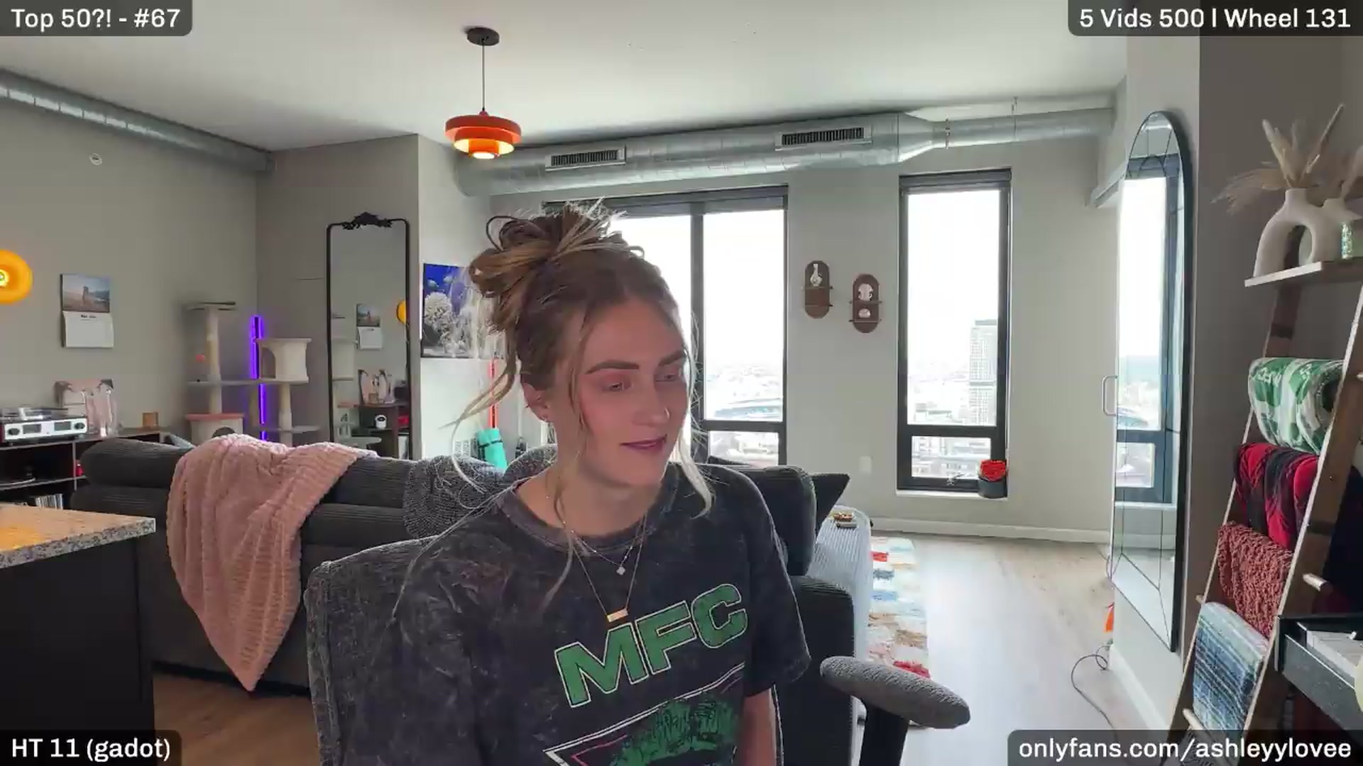 Gallery image thumbnail from AshleyyLovee's myfreecams stream on, 05/23/2026, 22:00 image 2 of 20