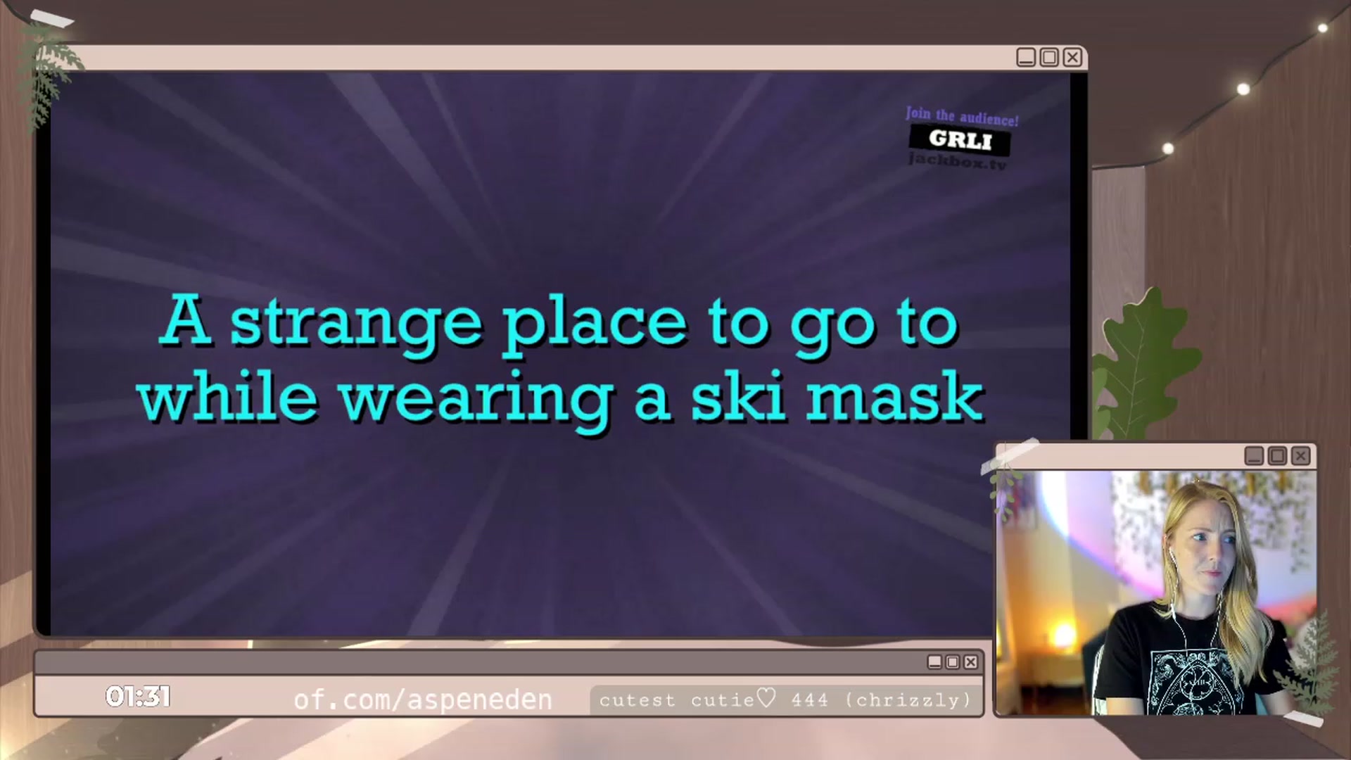 Gallery image thumbnail from AspenEden's myfreecams stream on, 08/07/2023, 02:54 image 12 of 20