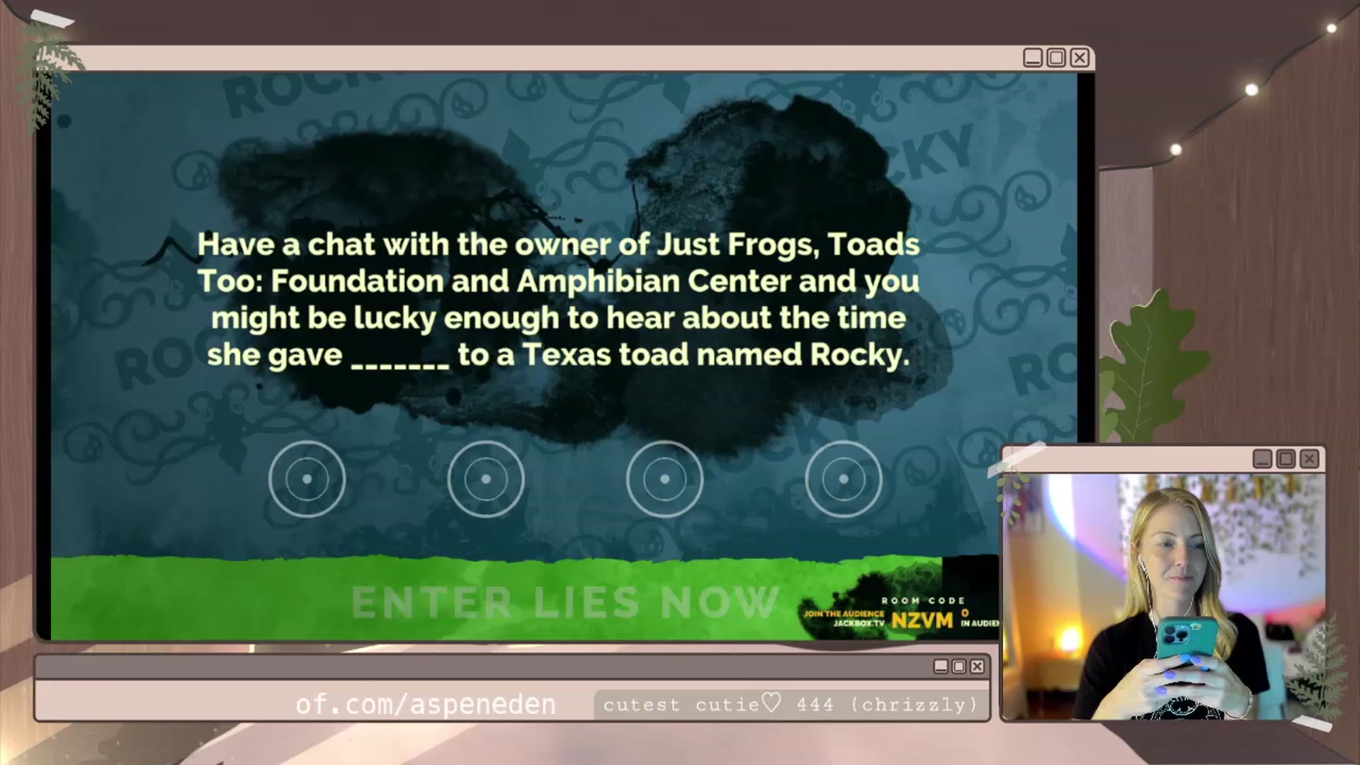 Gallery image thumbnail from AspenEden's myfreecams stream on, 08/07/2023, 02:54 image 9 of 20